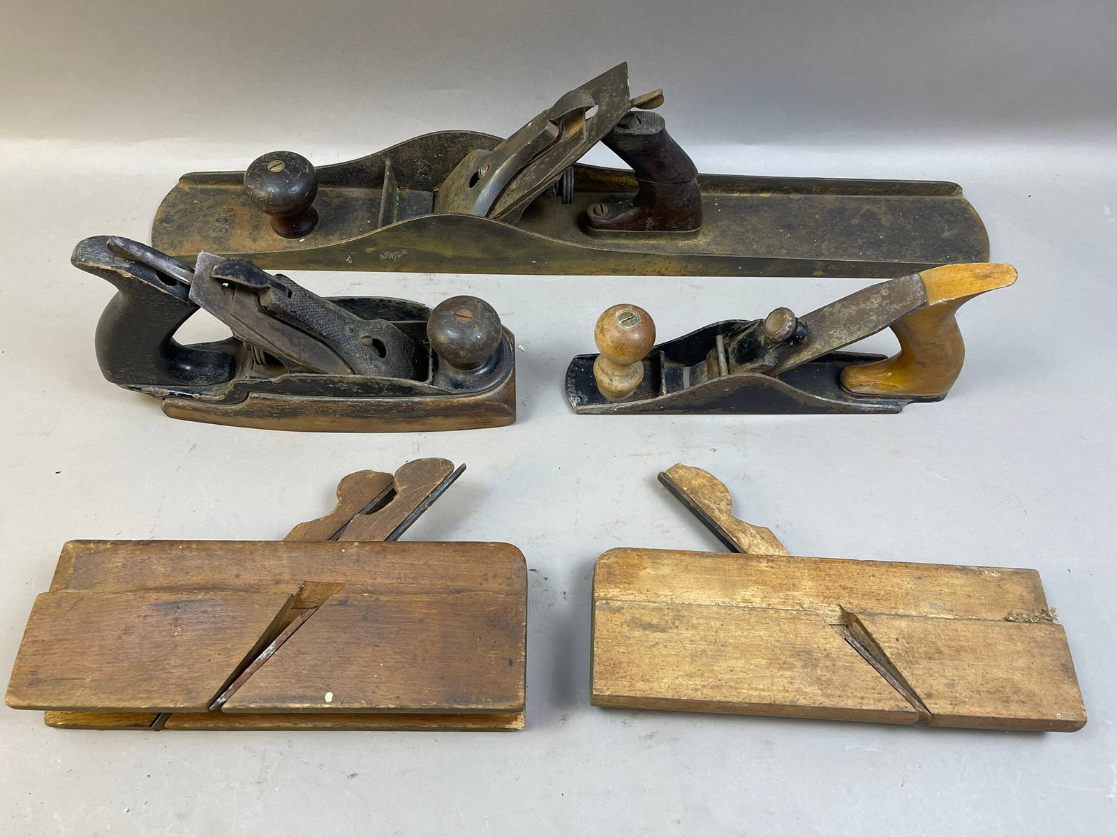 Lot of 4 Stanley Bailey Woodworking Hand Plane (1 of 20)