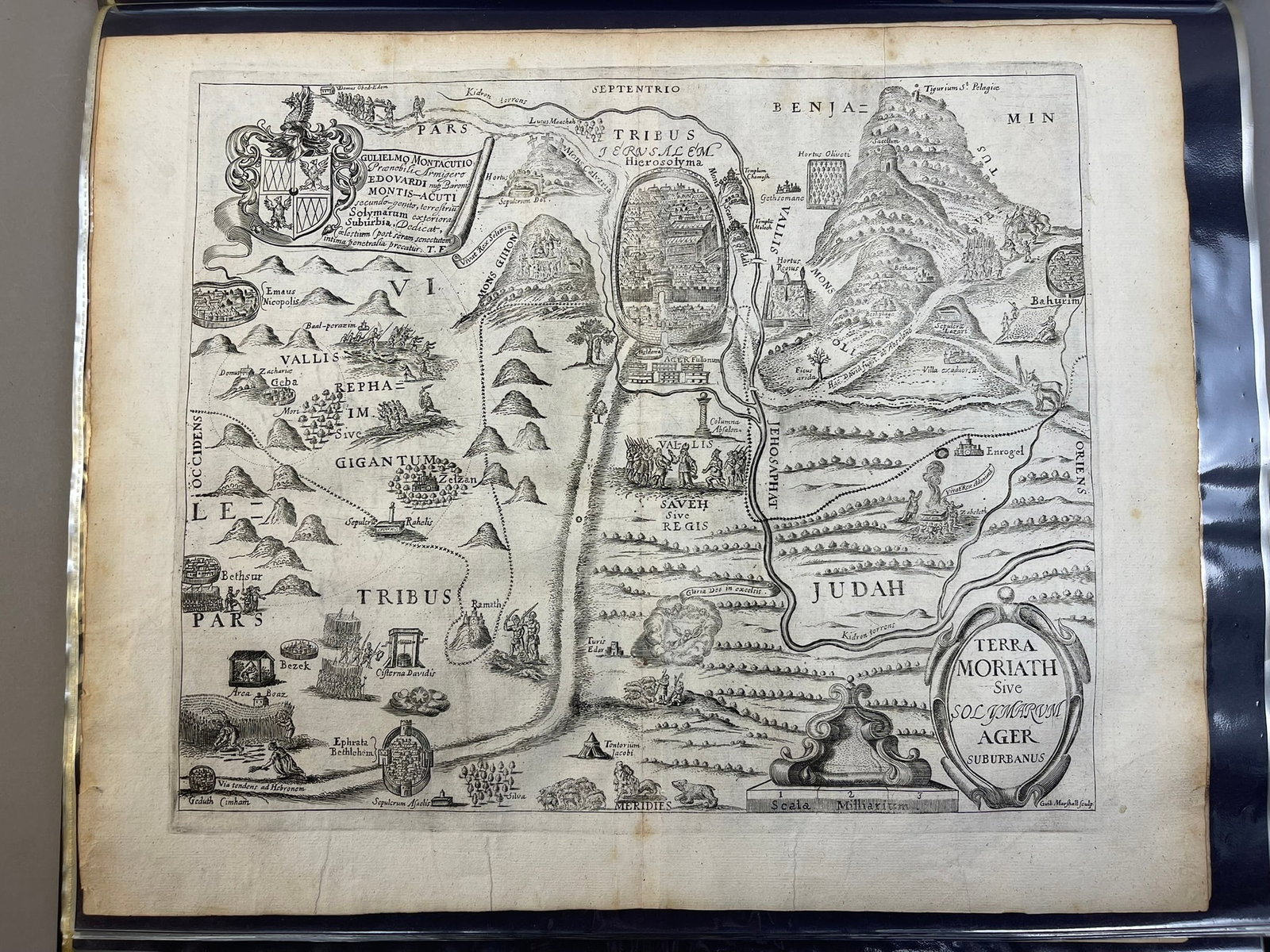 Terra Moriath Sive Solymarum Ager Engraving Fuller (1 of 20)