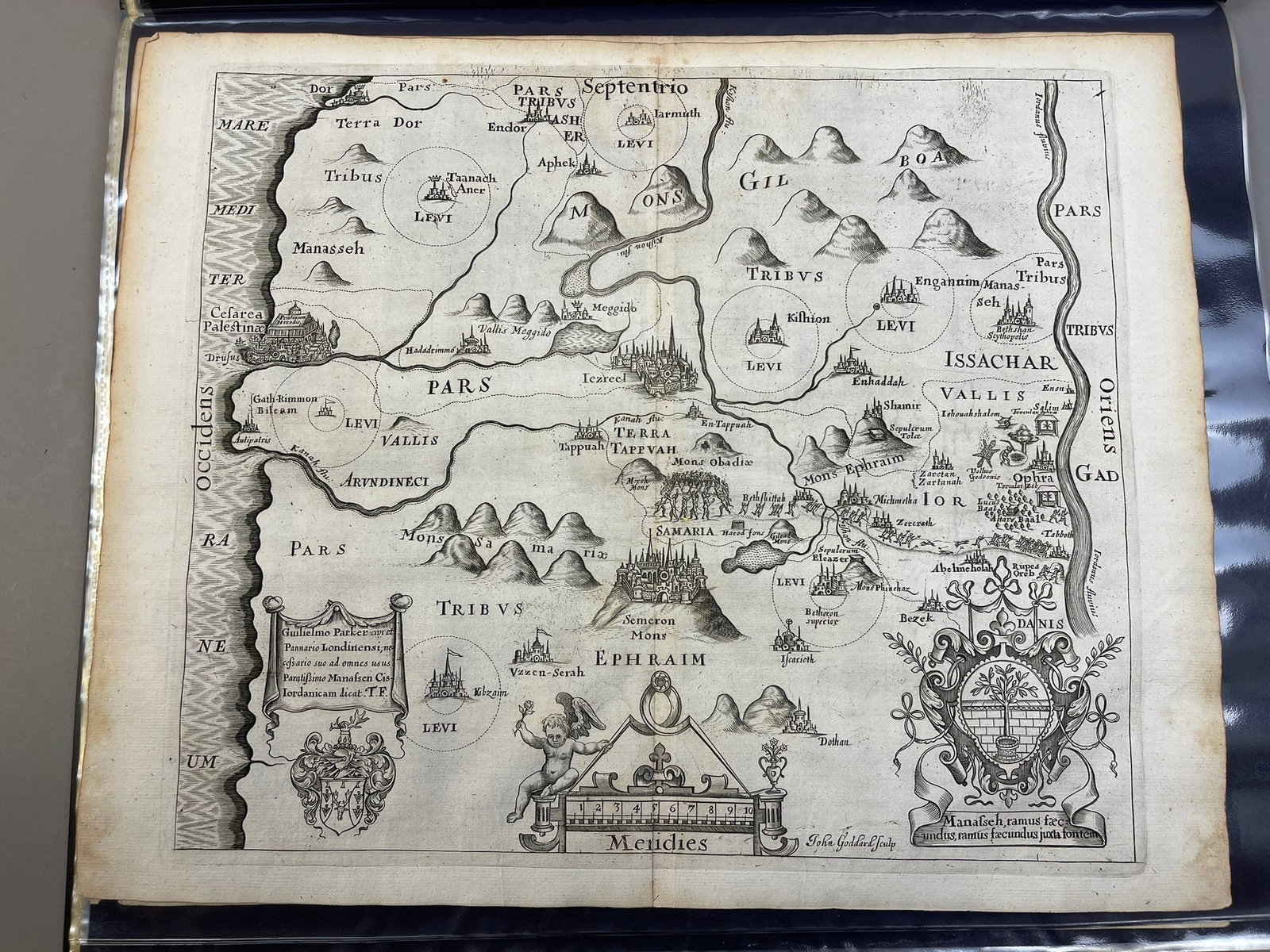 Tribe of Manessah 1650 Thomas Fuller Engraving: Measurements in photos PLEASE NOTE WE OFFER IN HOUSE SHIPPING & HAVE BIDDING AVAILABLE ON OUR OWN WEBSITE! If you win on LIVE AUCTIONEERS, please click "SELF ARRANGED SHIPPING" and keep on the lookout