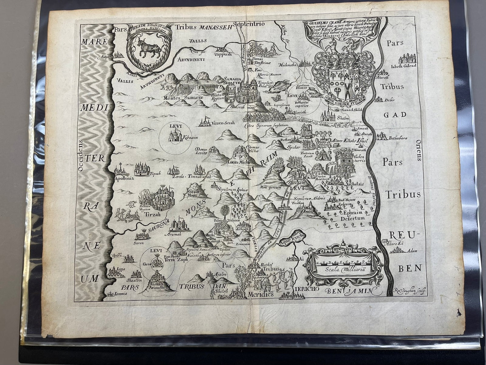Tribe Of Ephraim Holy Land T. Fuller Engraving: Measurements in photos PLEASE NOTE WE OFFER IN HOUSE SHIPPING & HAVE BIDDING AVAILABLE ON OUR OWN WEBSITE! If you win on LIVE AUCTIONEERS, please click "SELF ARRANGED SHIPPING" and keep on the lookout