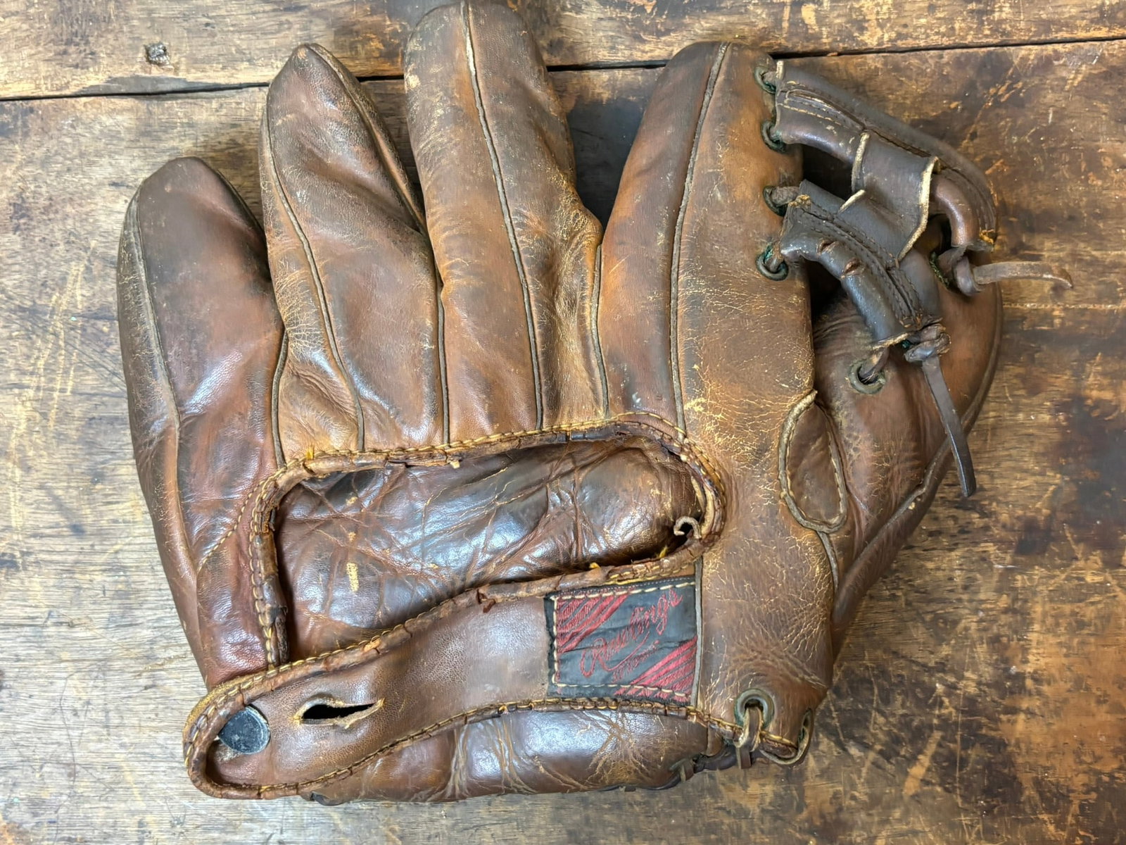 Rawlings Bill Doak Improved 5BD Baseball Mitt - 2