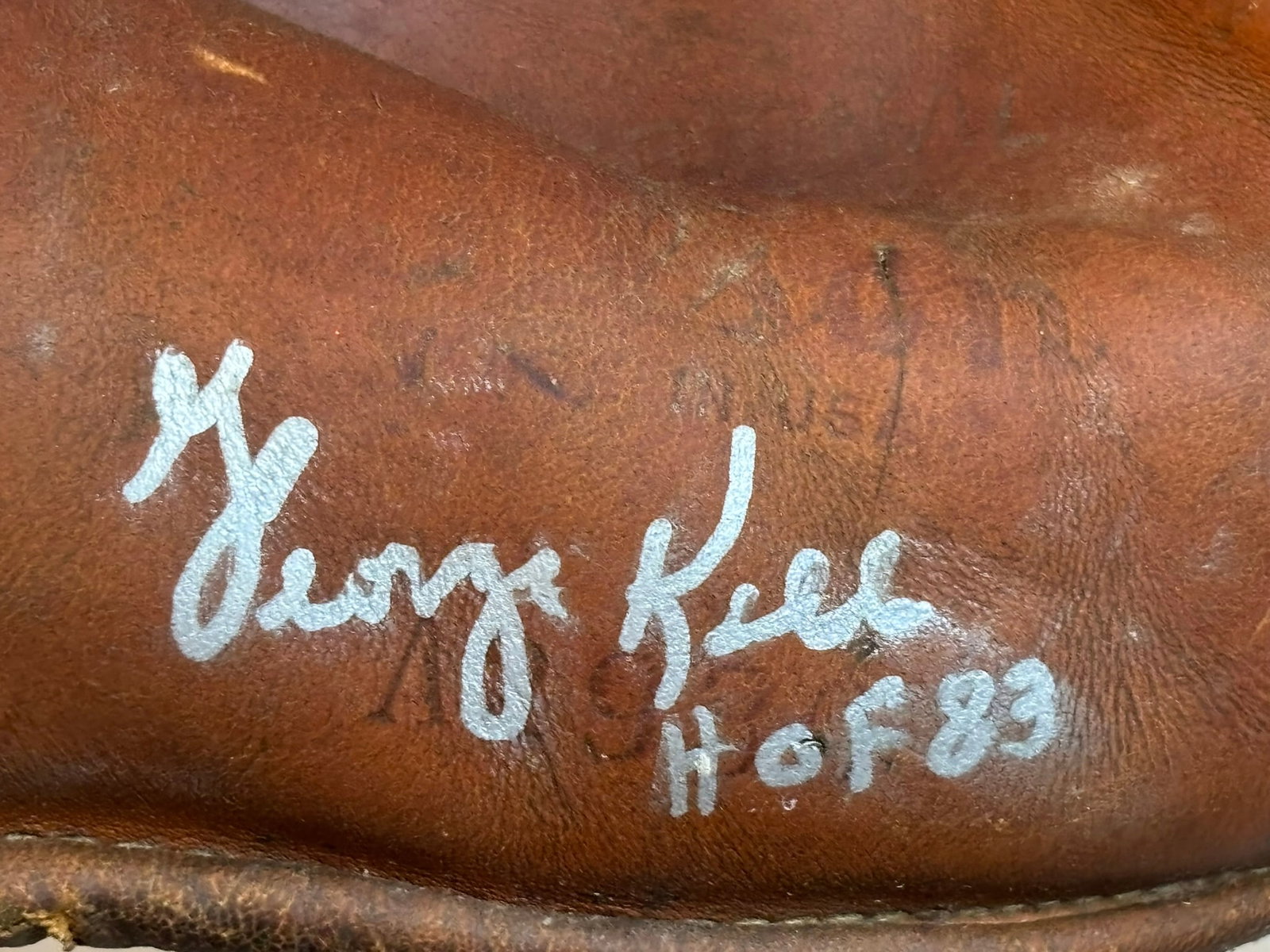 George Kell Signed Wilson Model Baseball Glove (1 of 7)