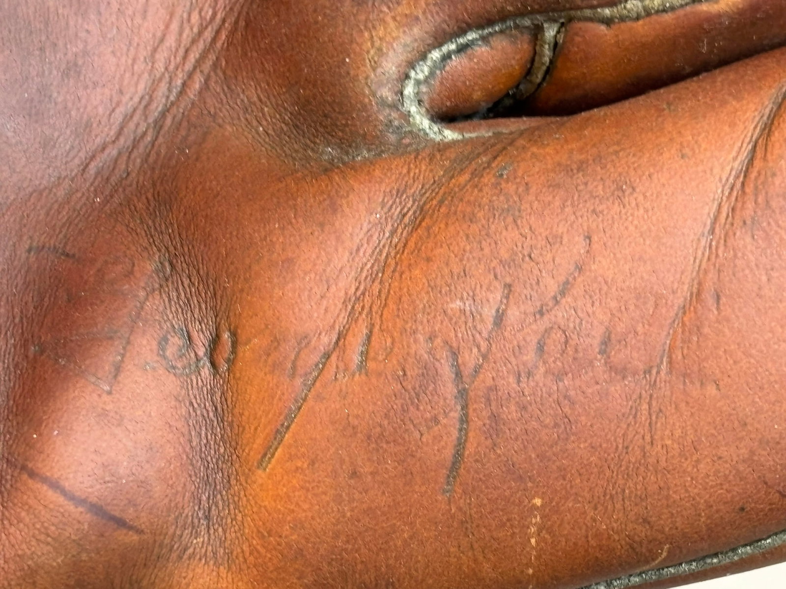 George Kell Signed Wilson Model Baseball Glove - 5