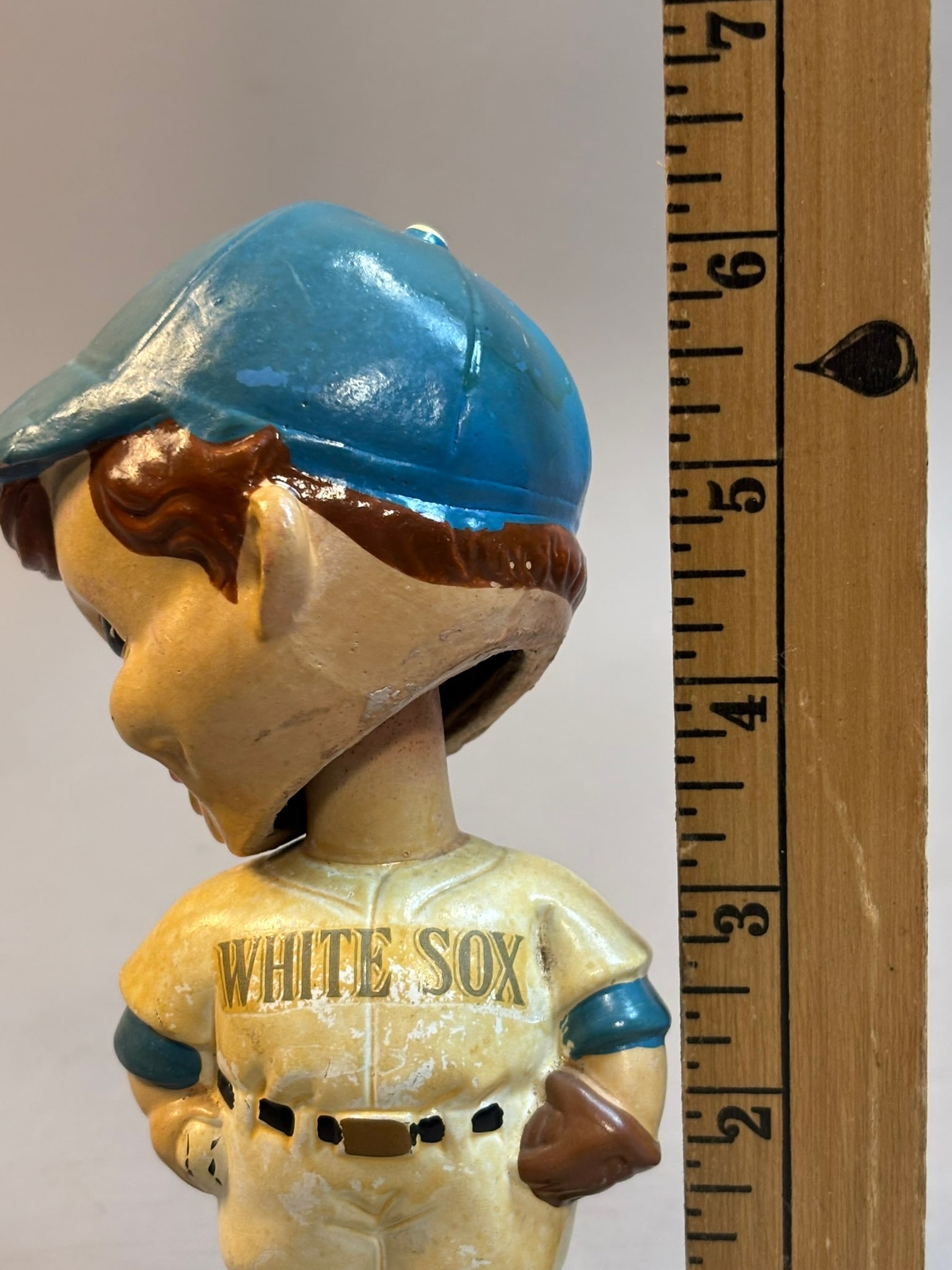 1962 Chicago White Sox Baseball Bobblhead Nodder - 9