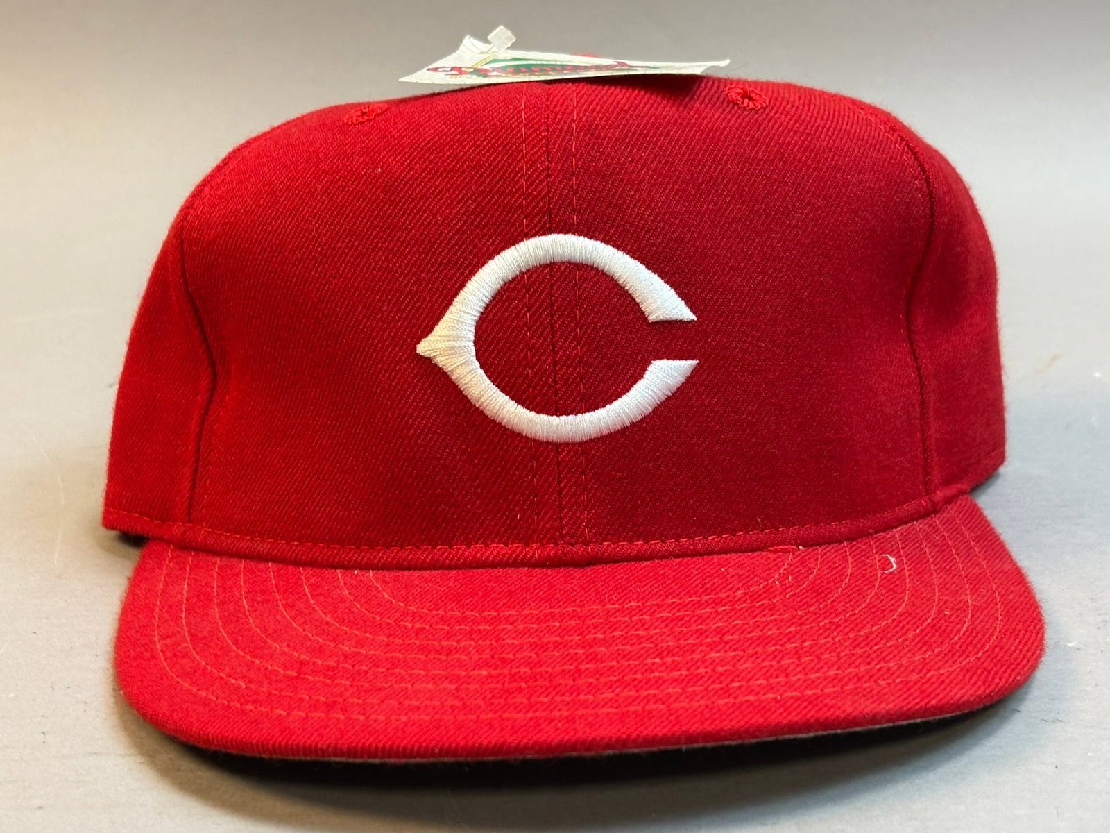 Johnny Bench Signed New Era Size 7 Baseball Hat - 10