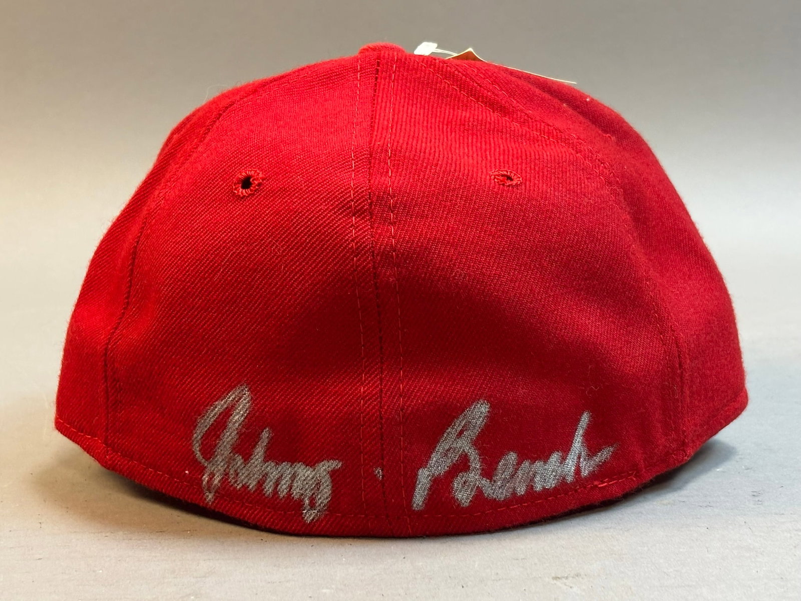 Johnny Bench Signed New Era Size 7 Baseball Hat (1 of 10)
