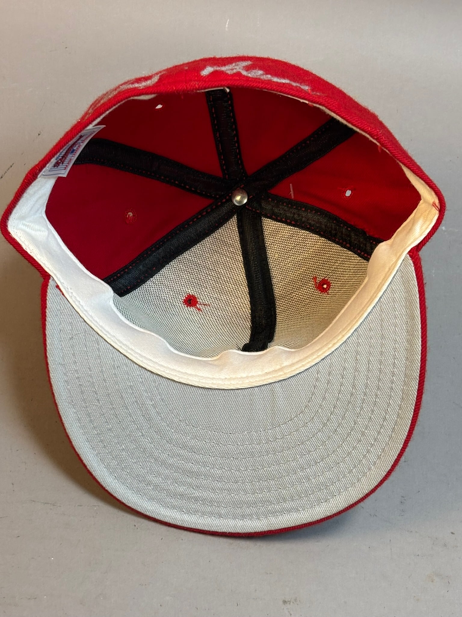 Johnny Bench Signed New Era Size 7 Baseball Hat - 4