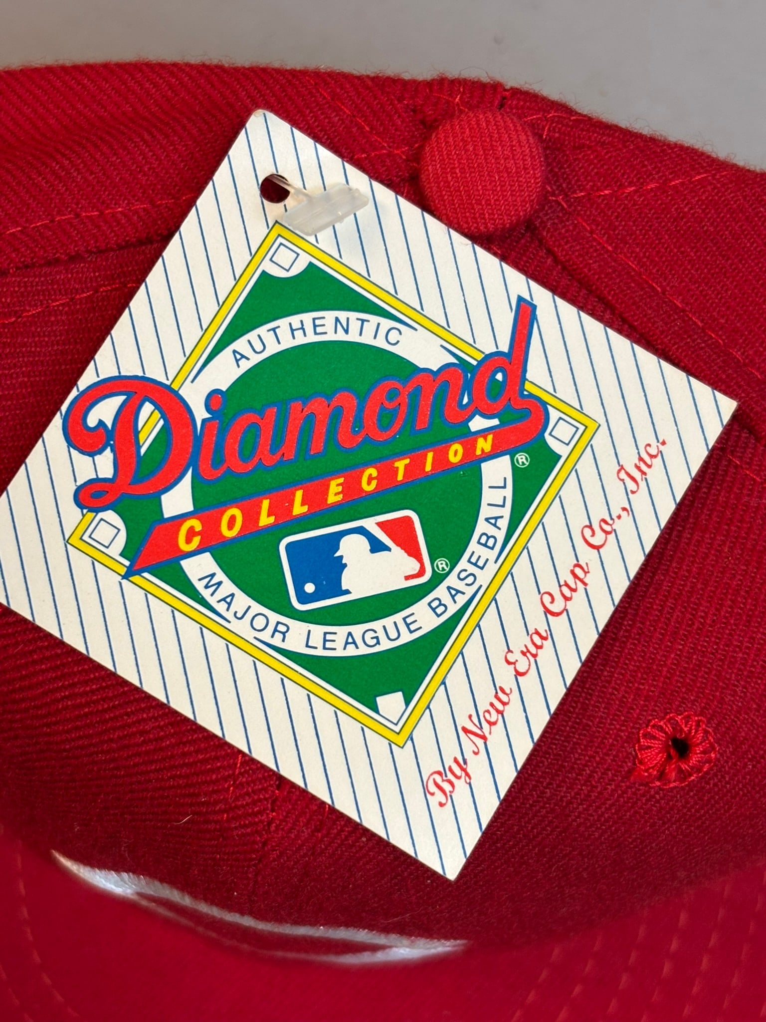 Johnny Bench Signed New Era Size 7 Baseball Hat - 8