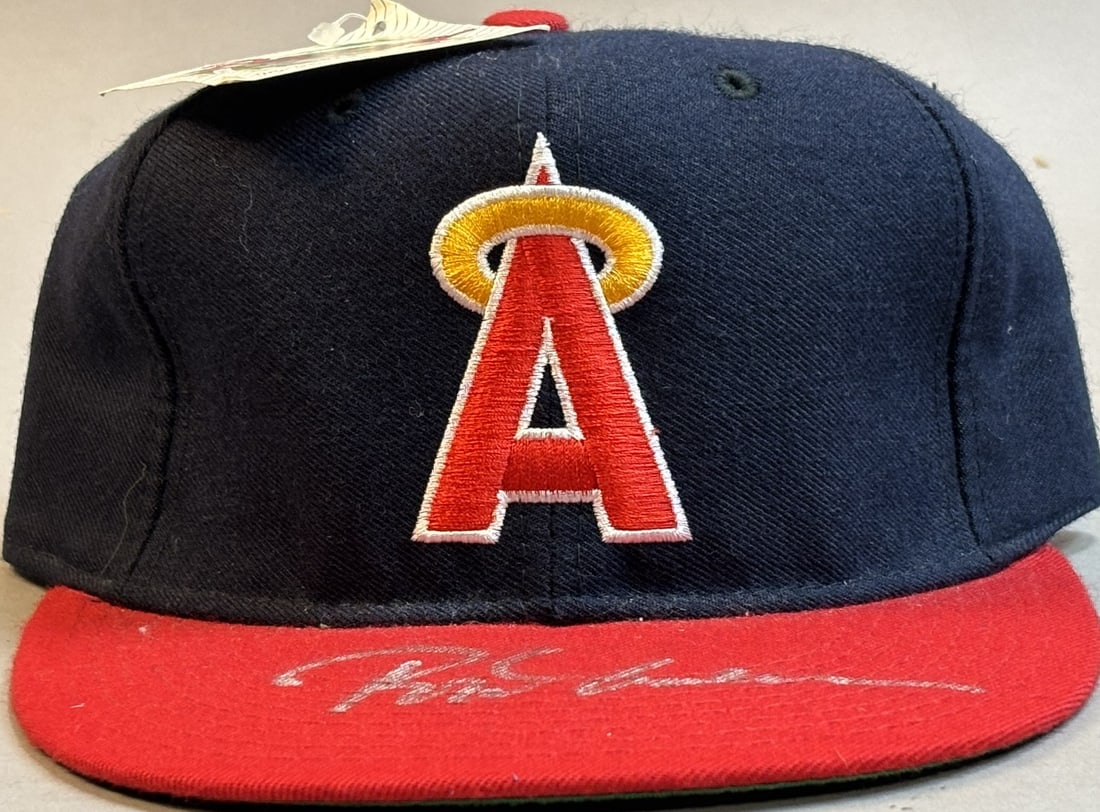 Rod Carew Signed Anaheim Angels New Era Sz 7 Hat: Nice original hat. Signature obtained in person.