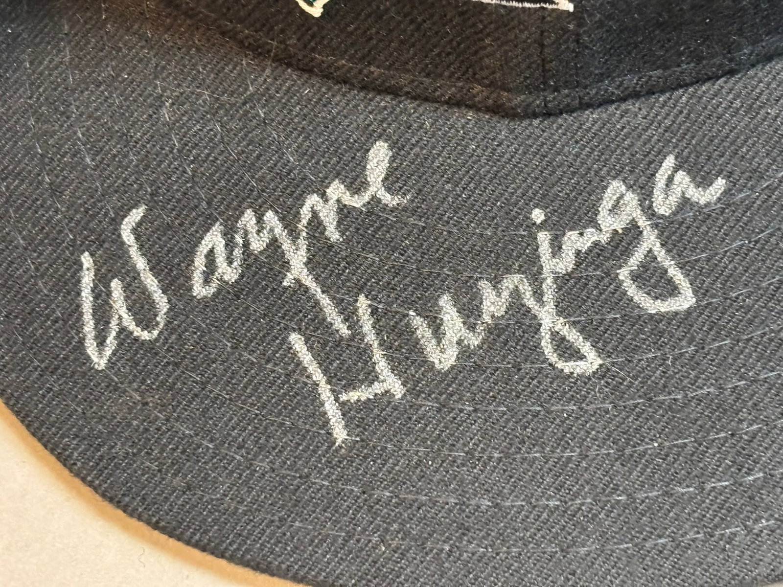 Wayne Huizenga Signed Florida Marlins Baseball Hat - 2