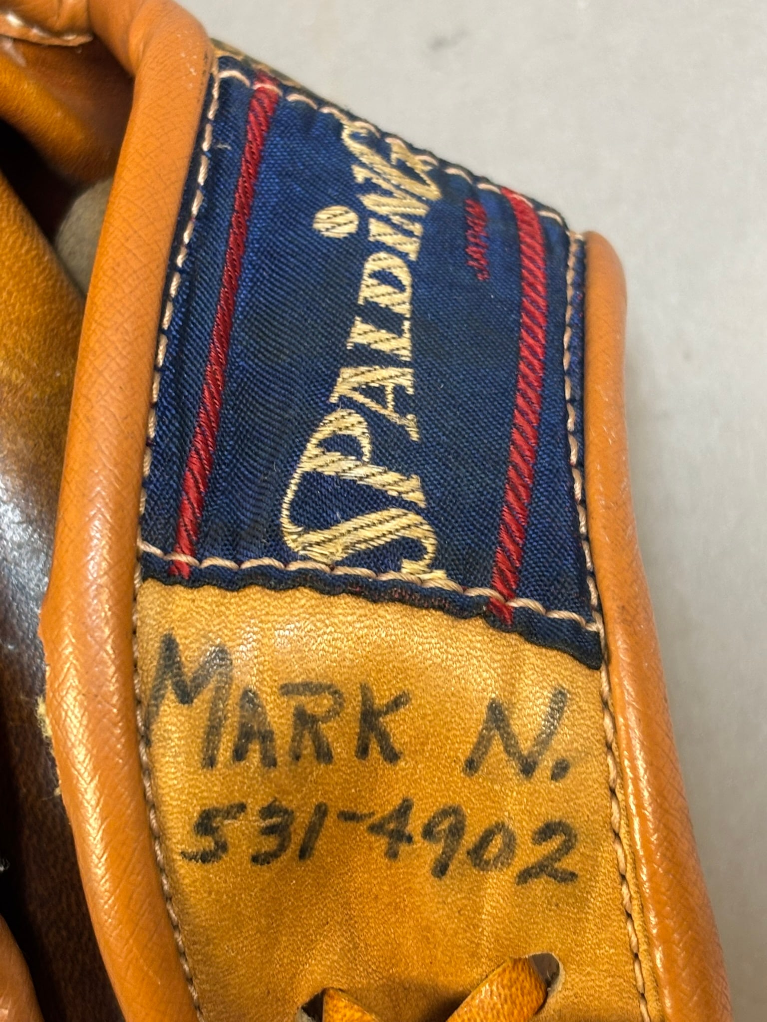 Dick McAuliffe Signed Spalding Player Model Glove - 4