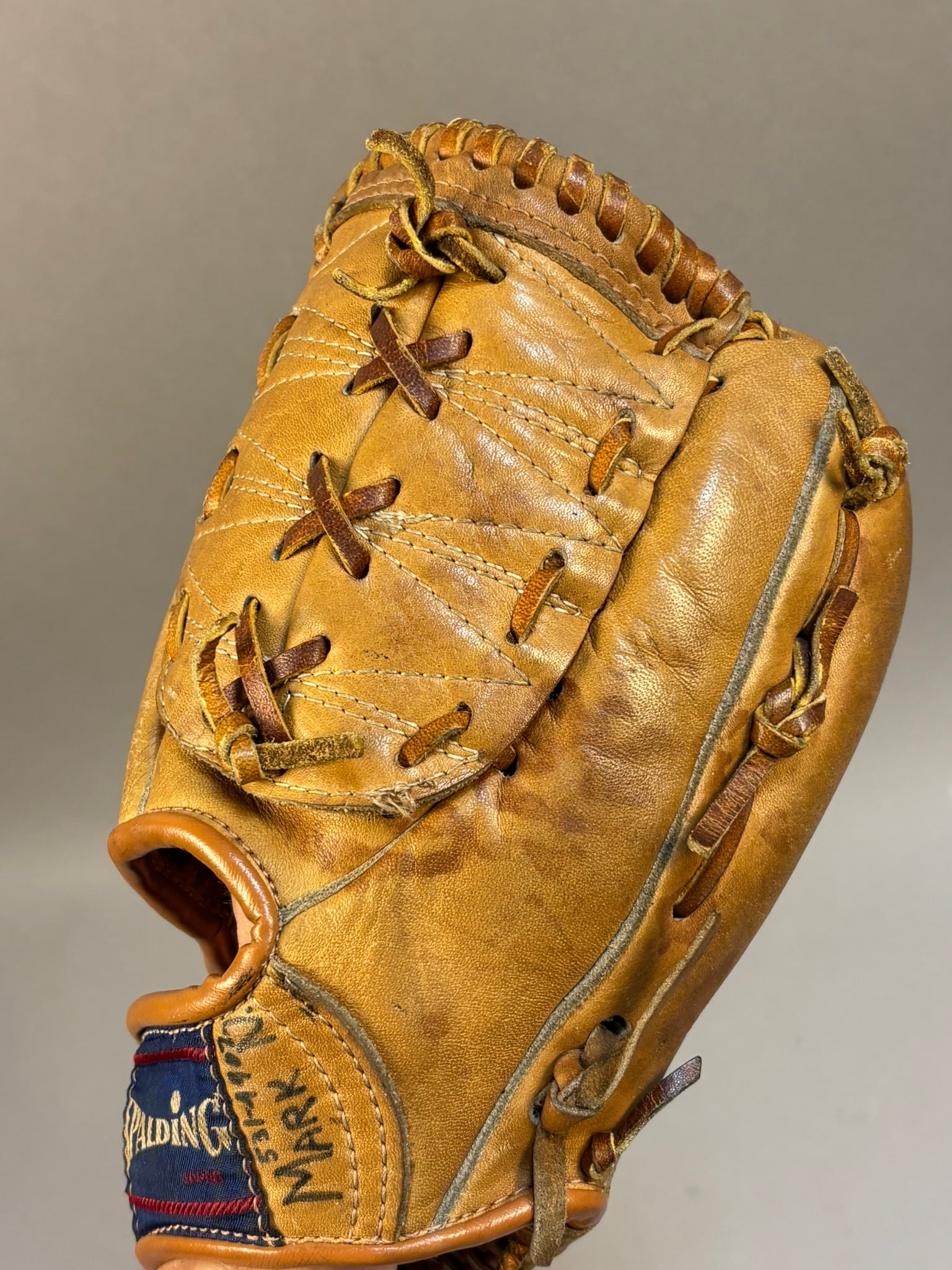 Dick McAuliffe Signed Spalding Player Model Glove - 7