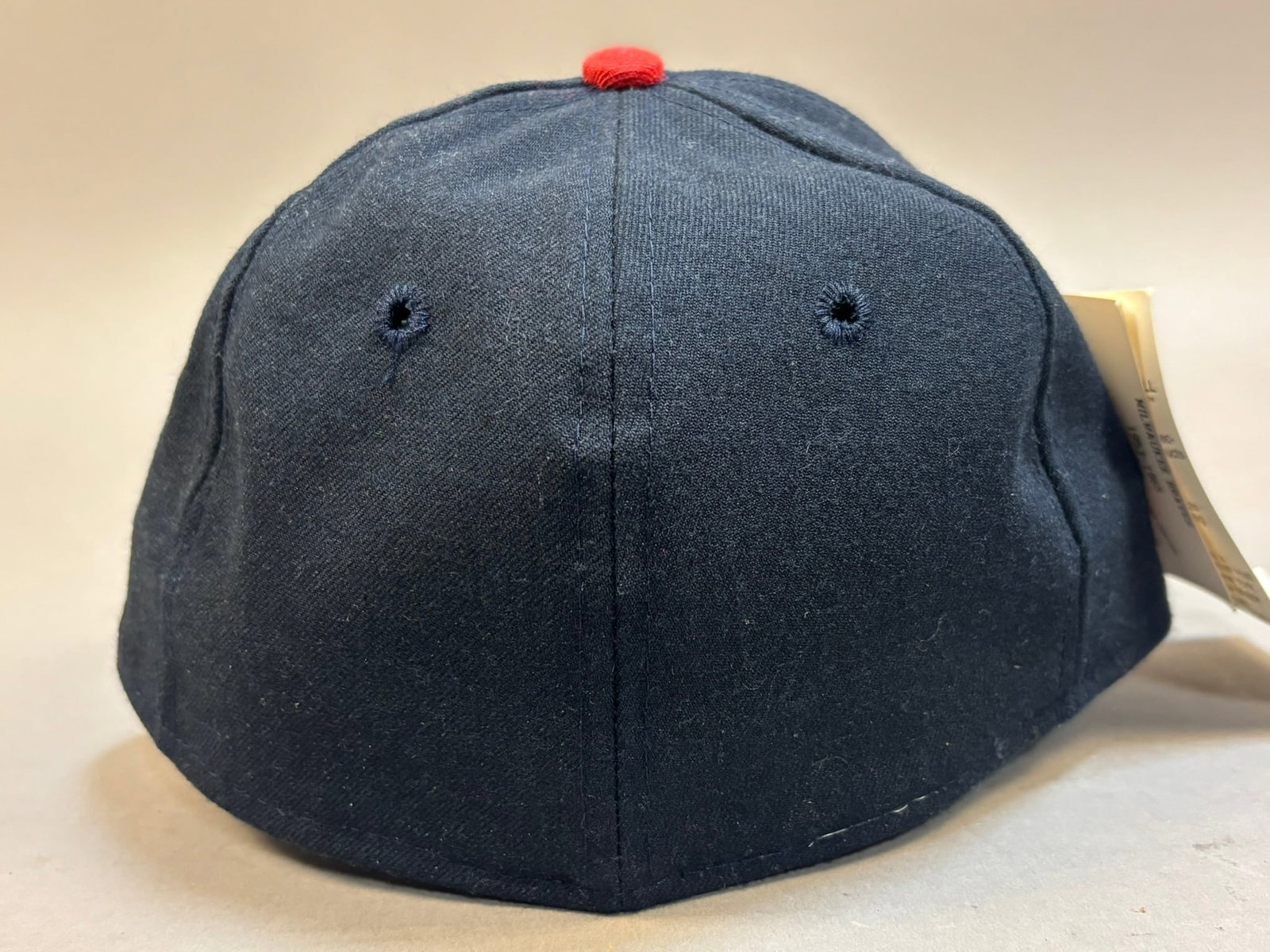 Hank Aaron Milwaukee Braves Signed Baseball Hat - 4