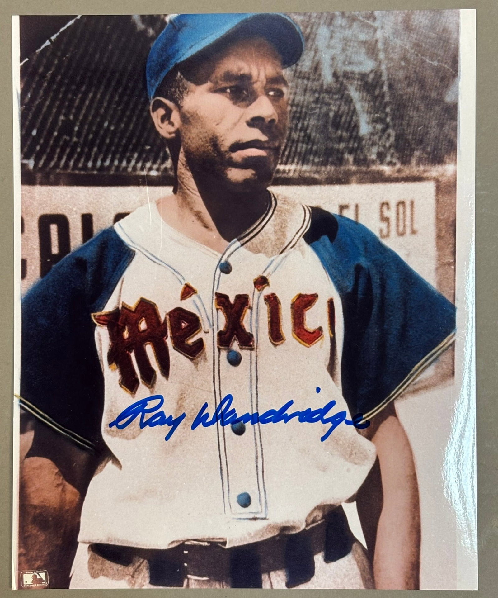 Ray Dandridge Signed Mexico 8x10 Baseball Photo: Great original signed 8x10.