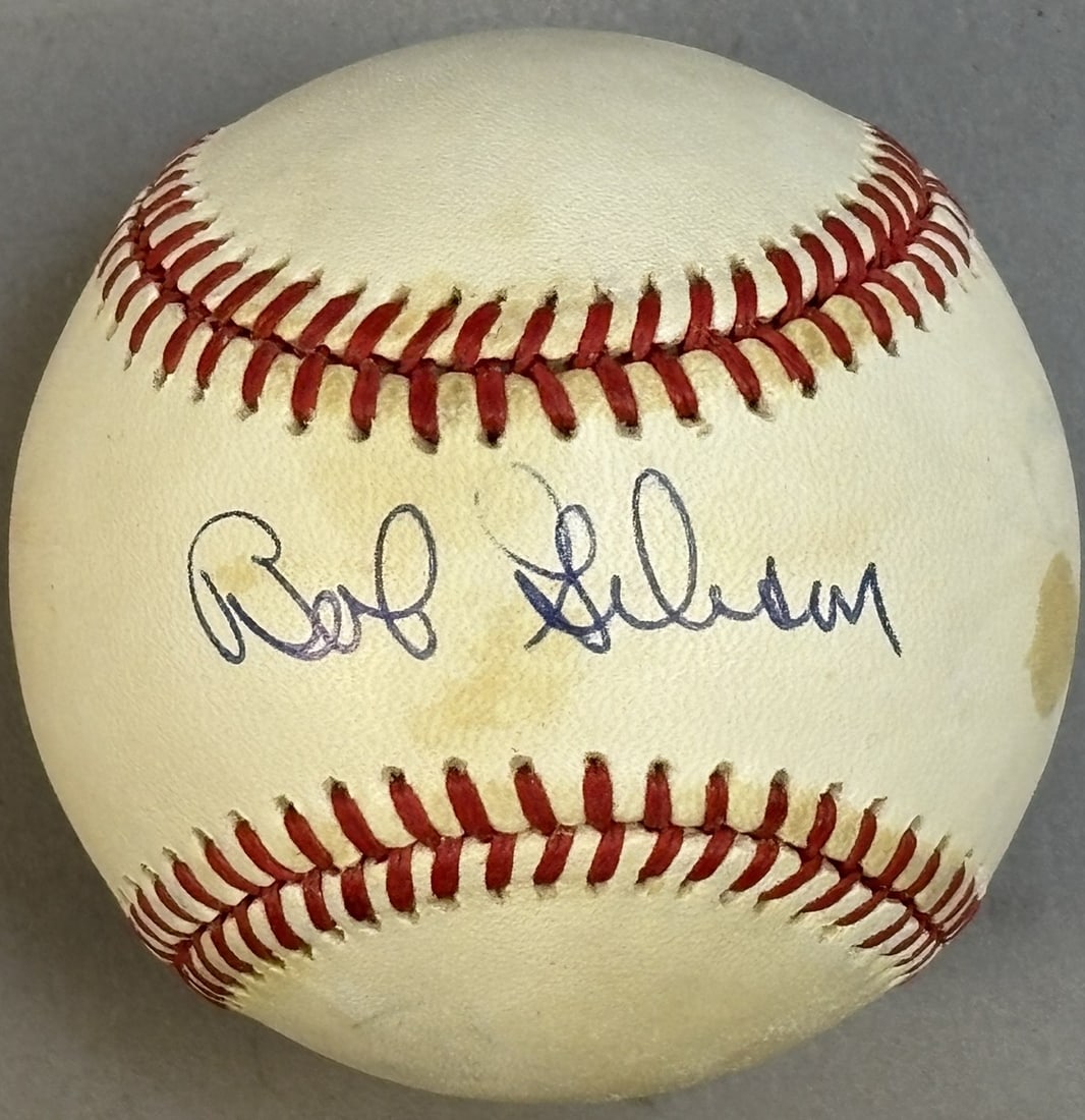 Bob Gibson Single Signed Rawlings ONL Baseball: Great original Gibson ball with original box.