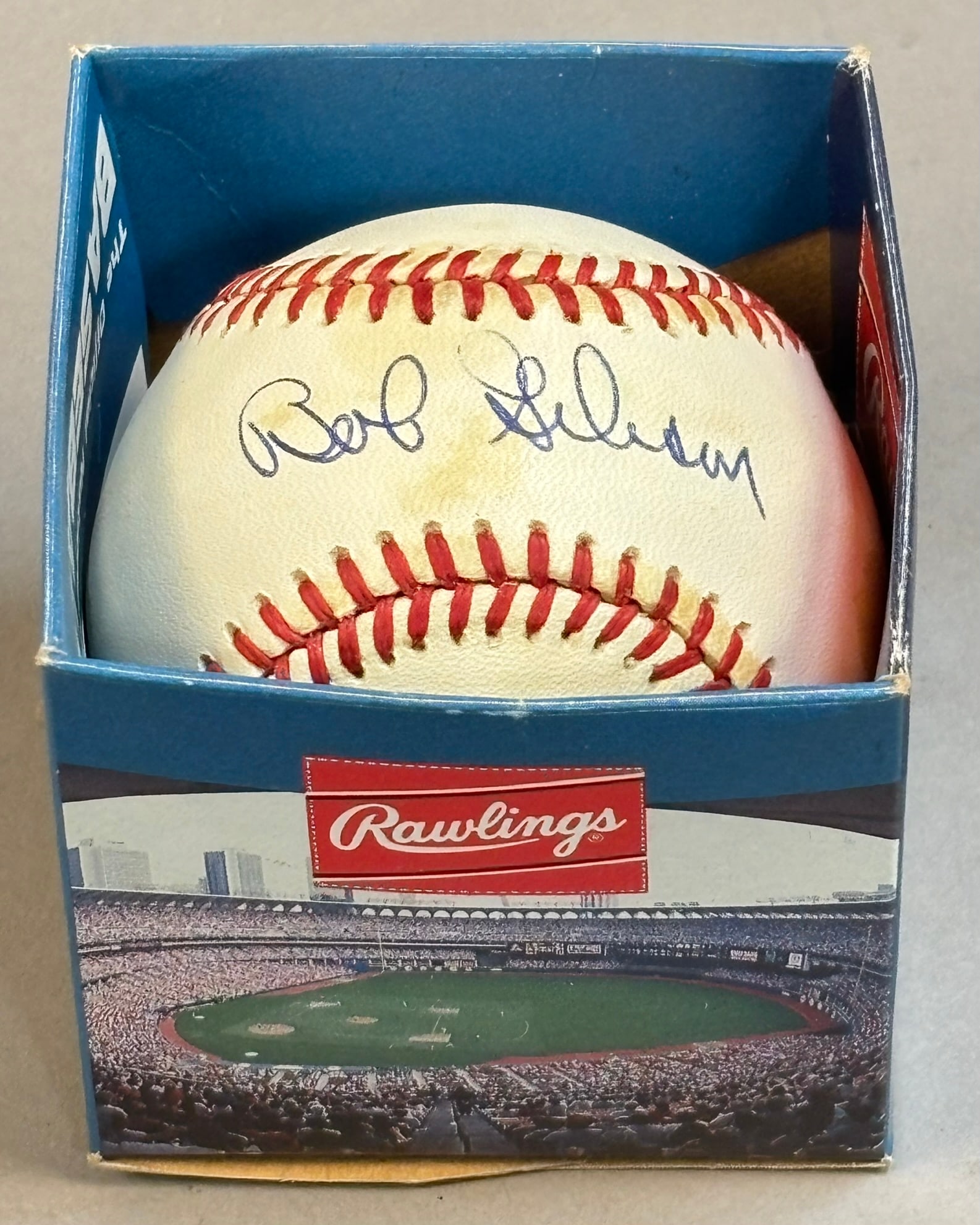 Bob Gibson Single Signed Rawlings ONL Baseball - 2