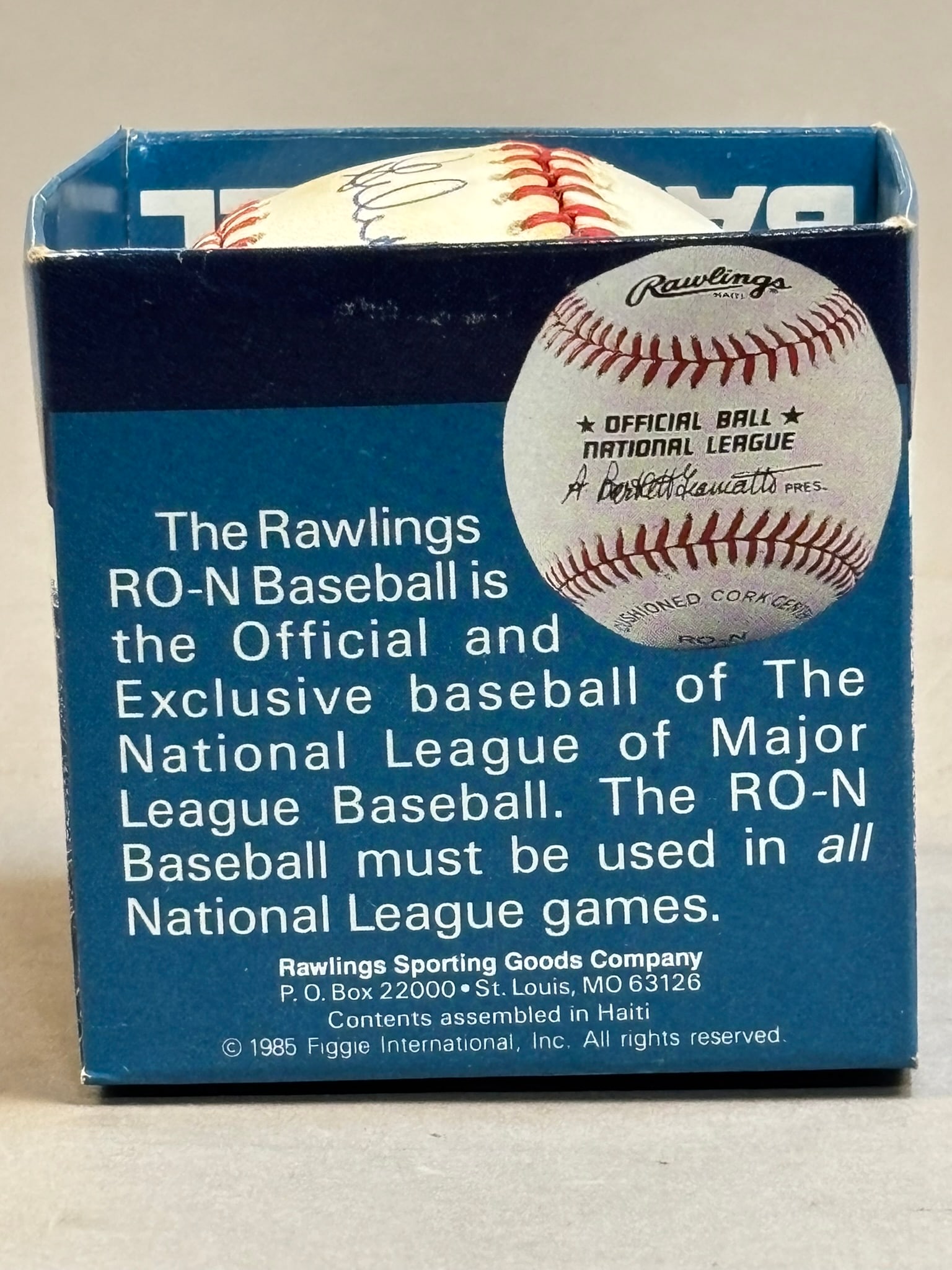 Bob Gibson Single Signed Rawlings ONL Baseball - 3