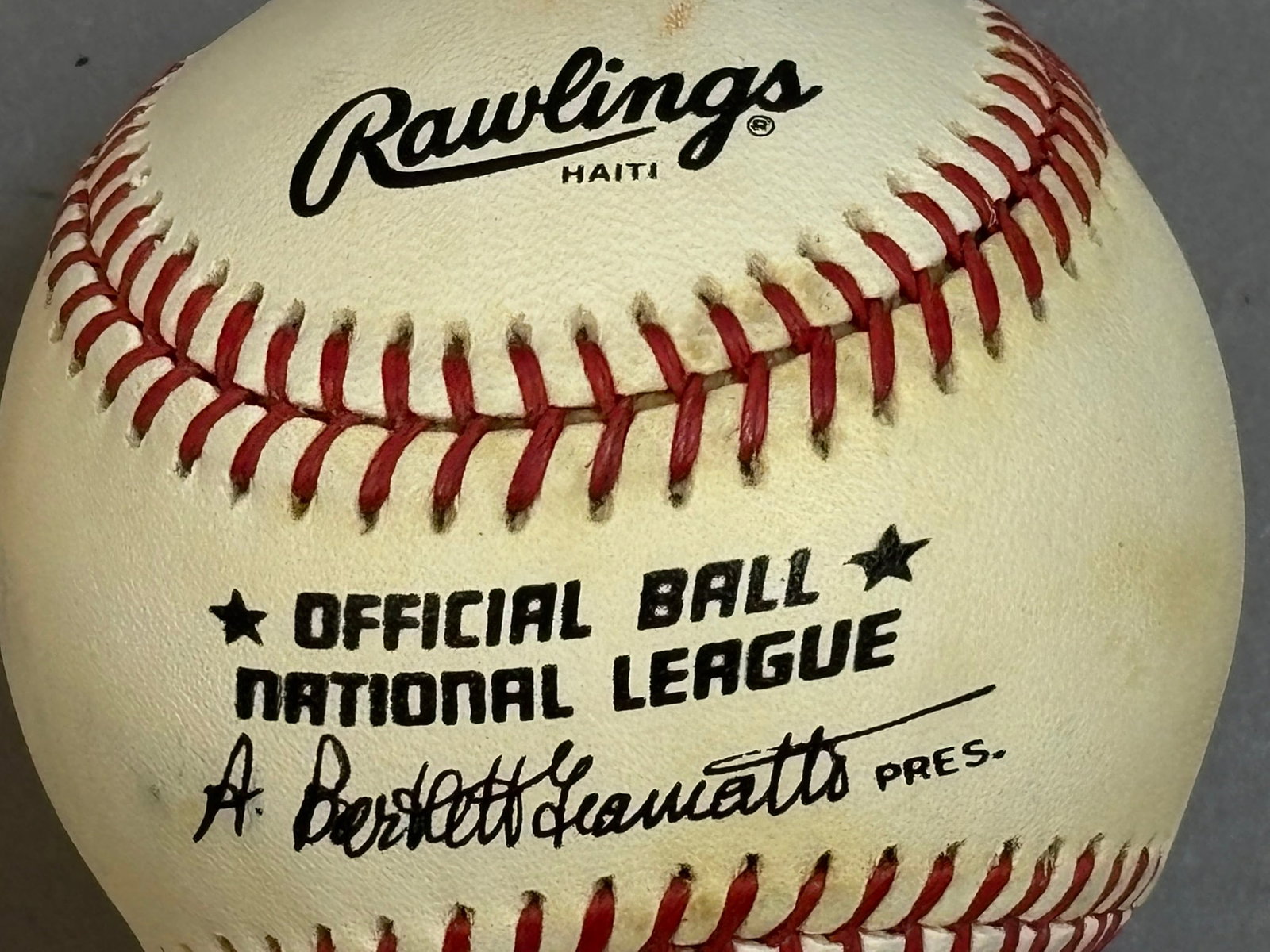 Bob Gibson Single Signed Rawlings ONL Baseball - 8