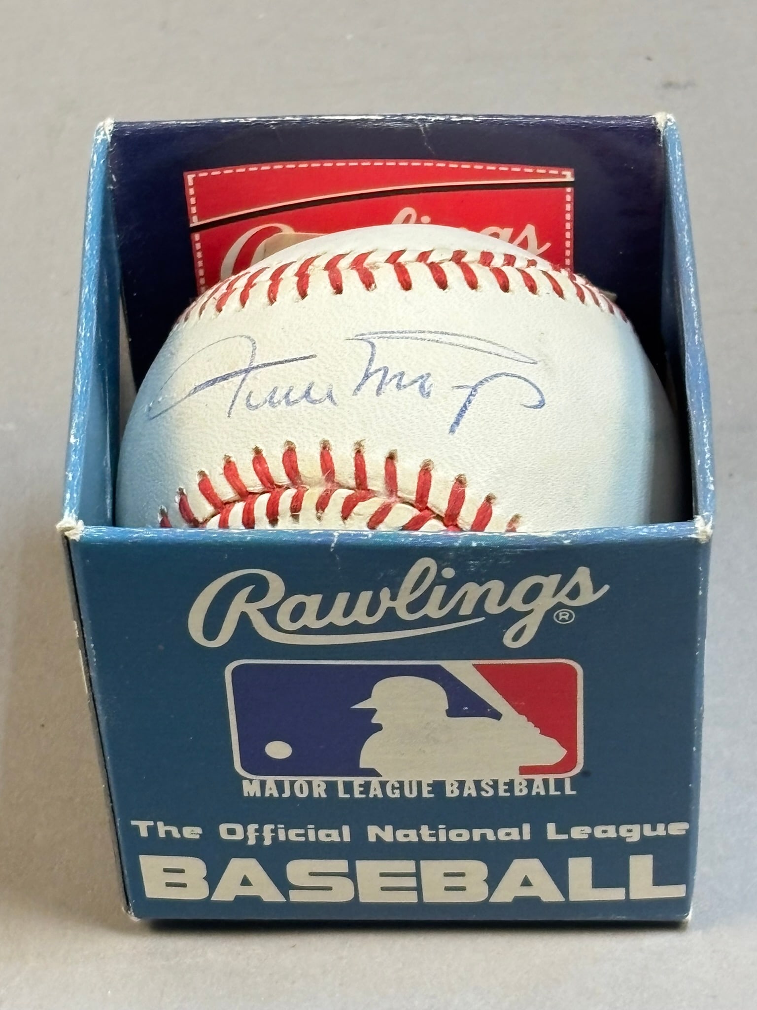 Willie Mays Single Signed Rawlings ONL Baseball - 2