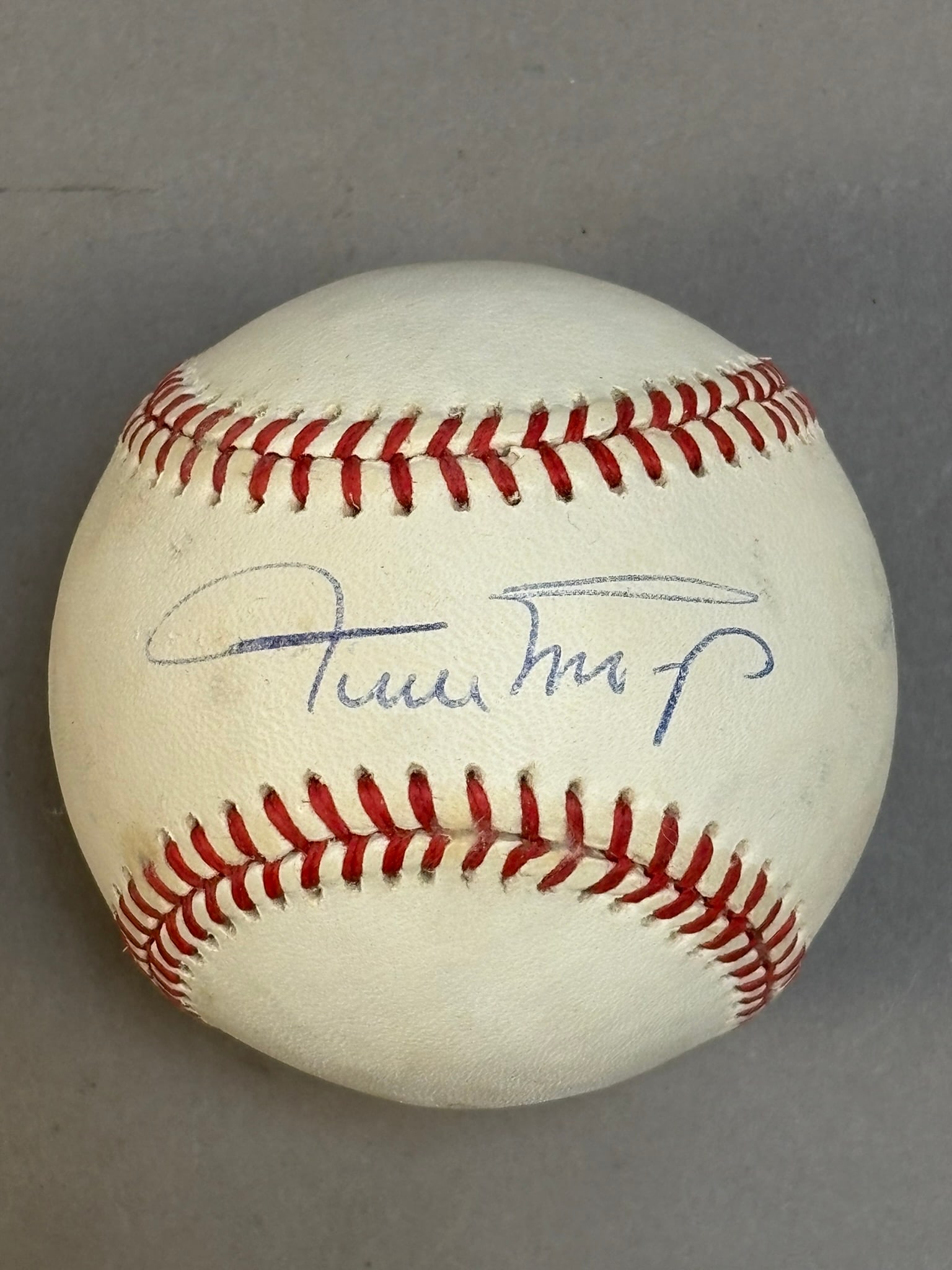 Willie Mays Single Signed Rawlings ONL Baseball - 6