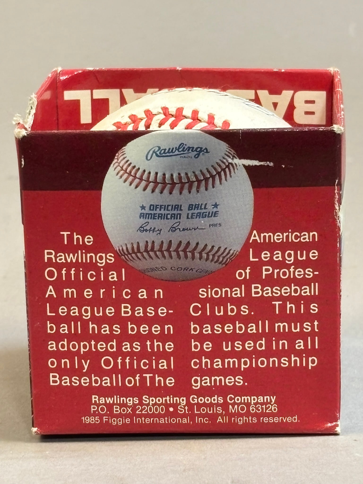 Billy Herman Single Signed ONL Rawlings Baseball - 4