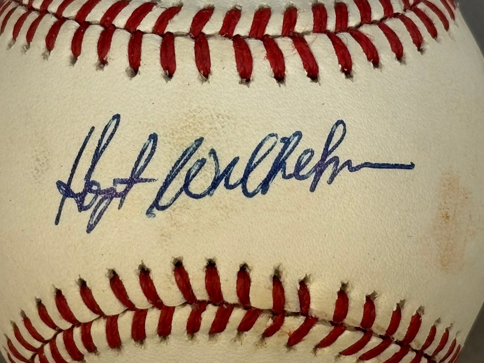 Hoyt Wilhelm Single Signed Rawlings OAL Baseball: Great original single signed baseball with original box.