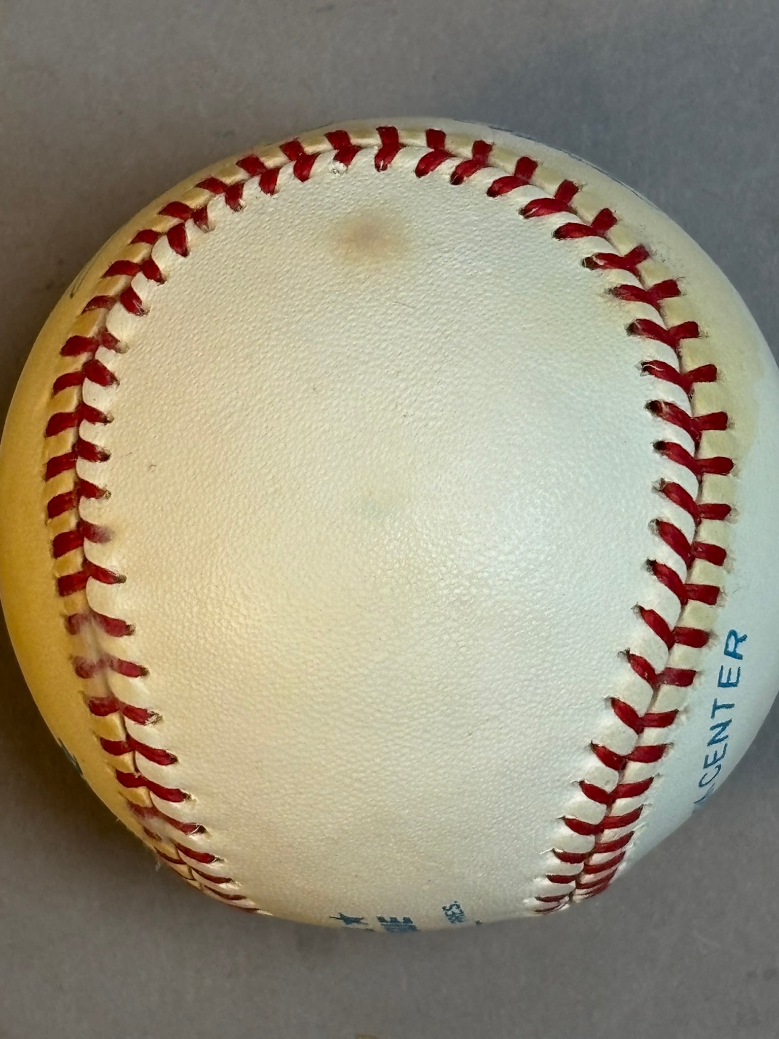 Jim Catfish Hunter Single Signed Rawlings Baseball - 9