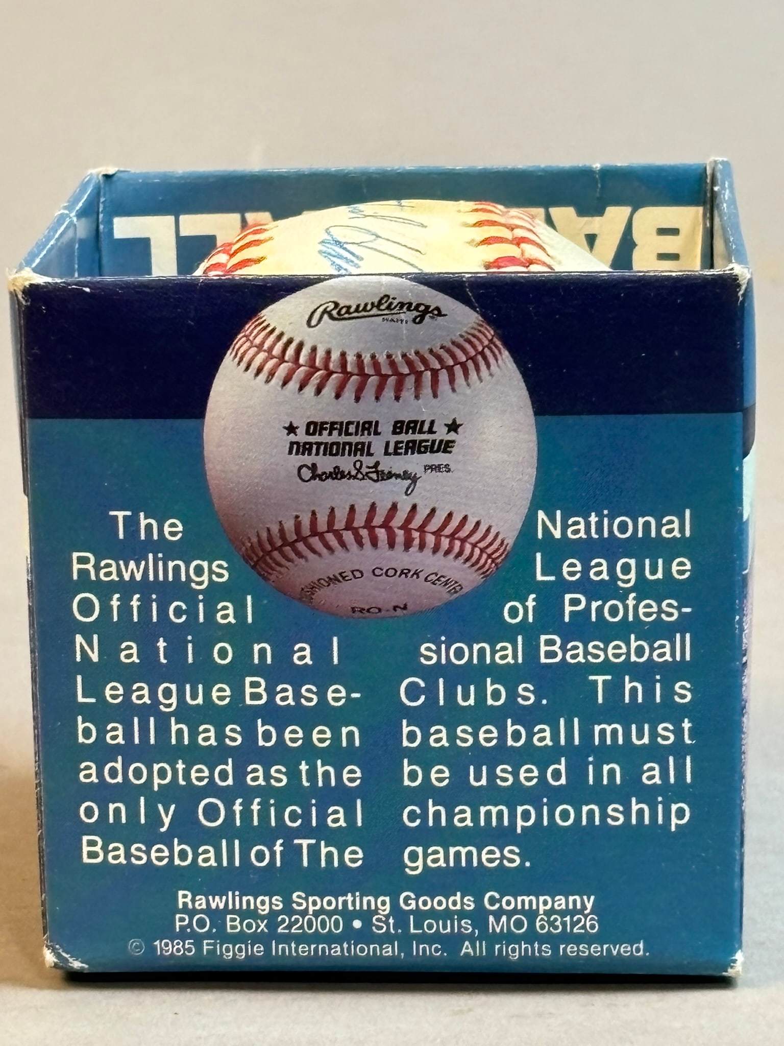 Jim Catfish Hunter Single Signed Rawlings Baseball - 3