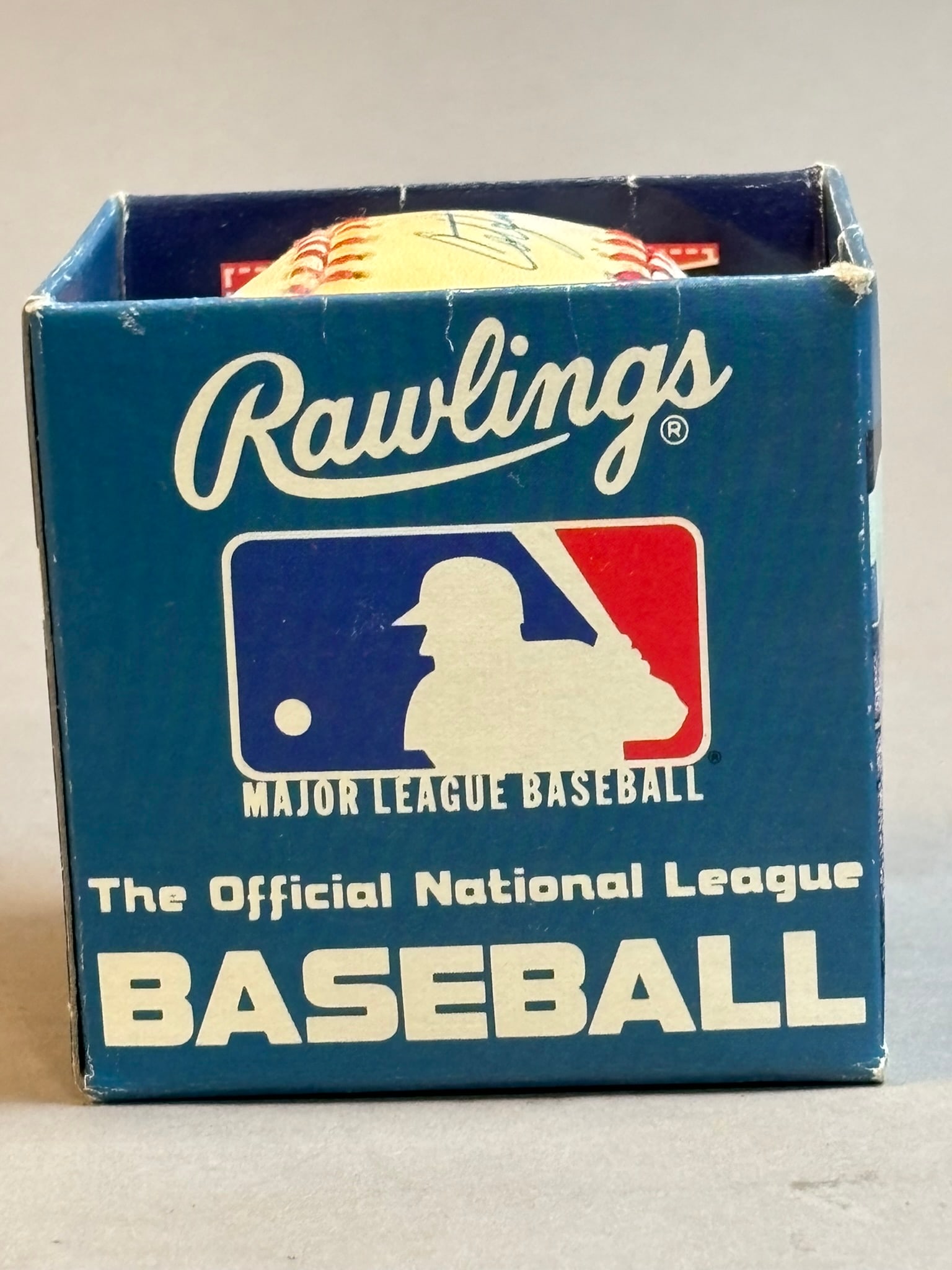 Jim Catfish Hunter Single Signed Rawlings Baseball - 5