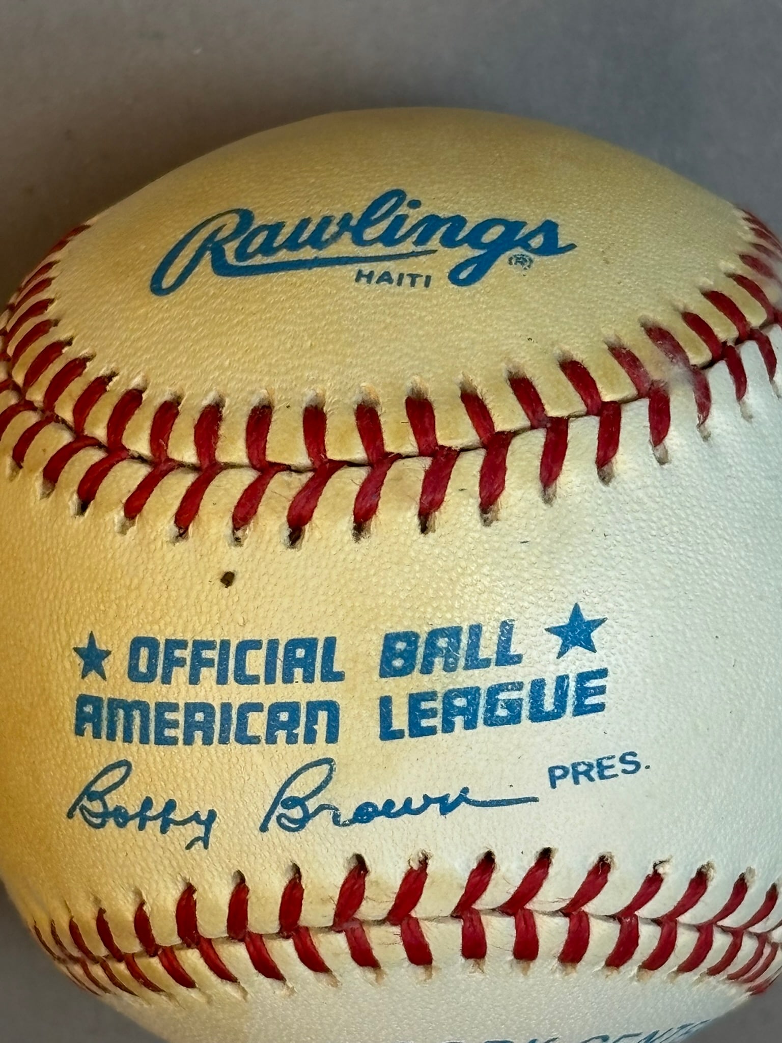 Jim Catfish Hunter Single Signed Rawlings Baseball - 7