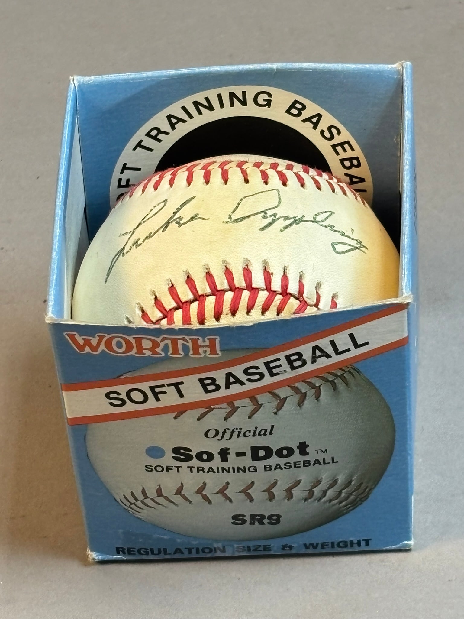 Luke Appling Single Signed Rawlings OAL Baseball - 2