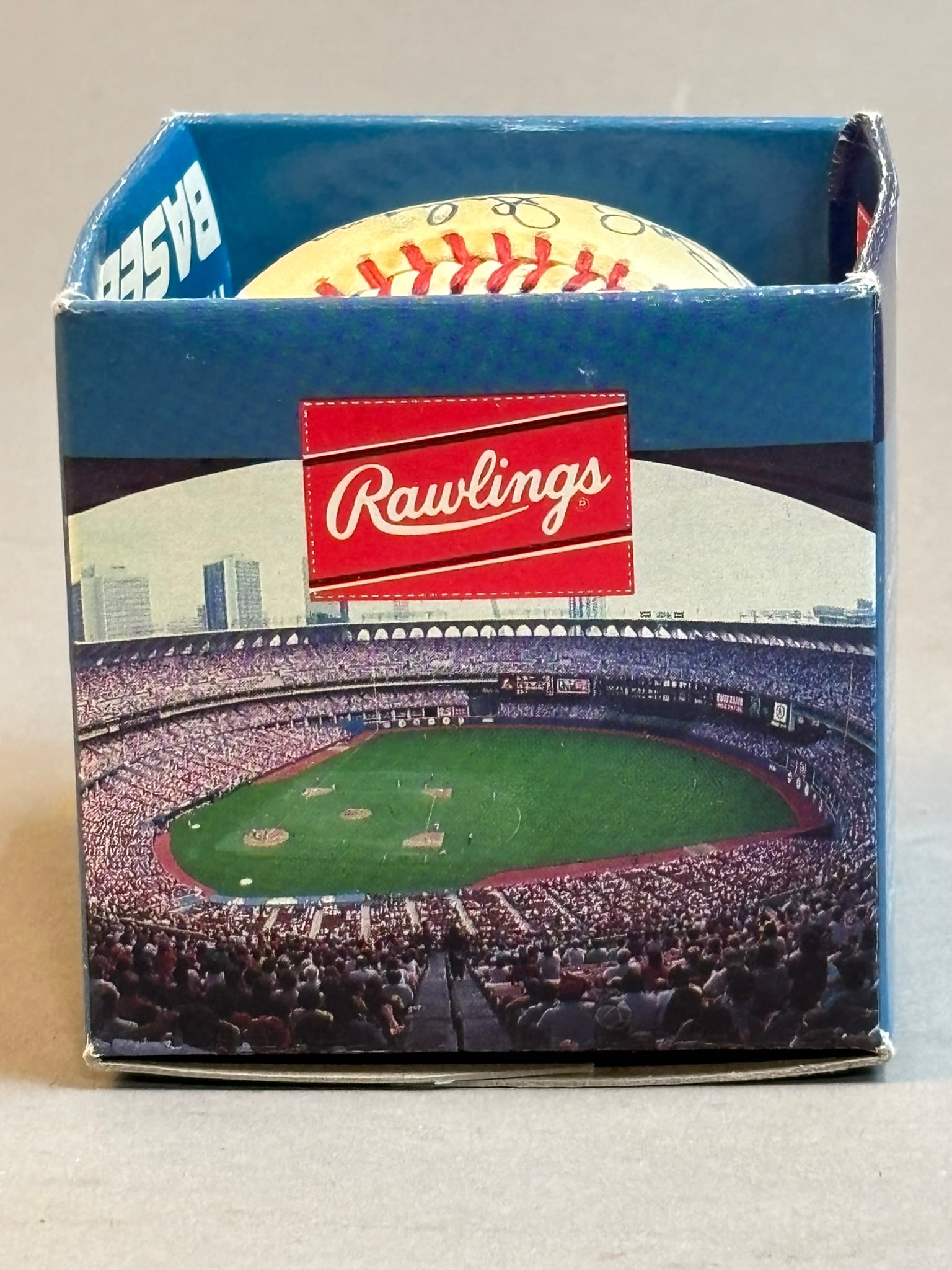 Bob Gibson Single Signed Rawlings ONL Baseball - 4