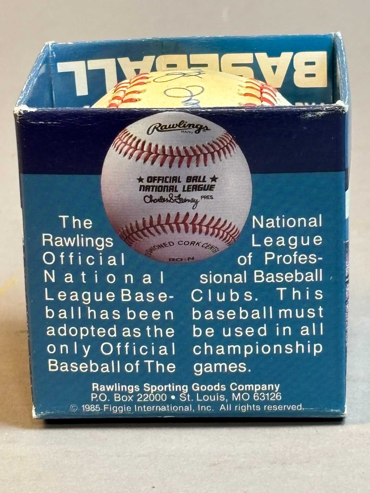 Bob Gibson Single Signed Rawlings ONL Baseball - 5