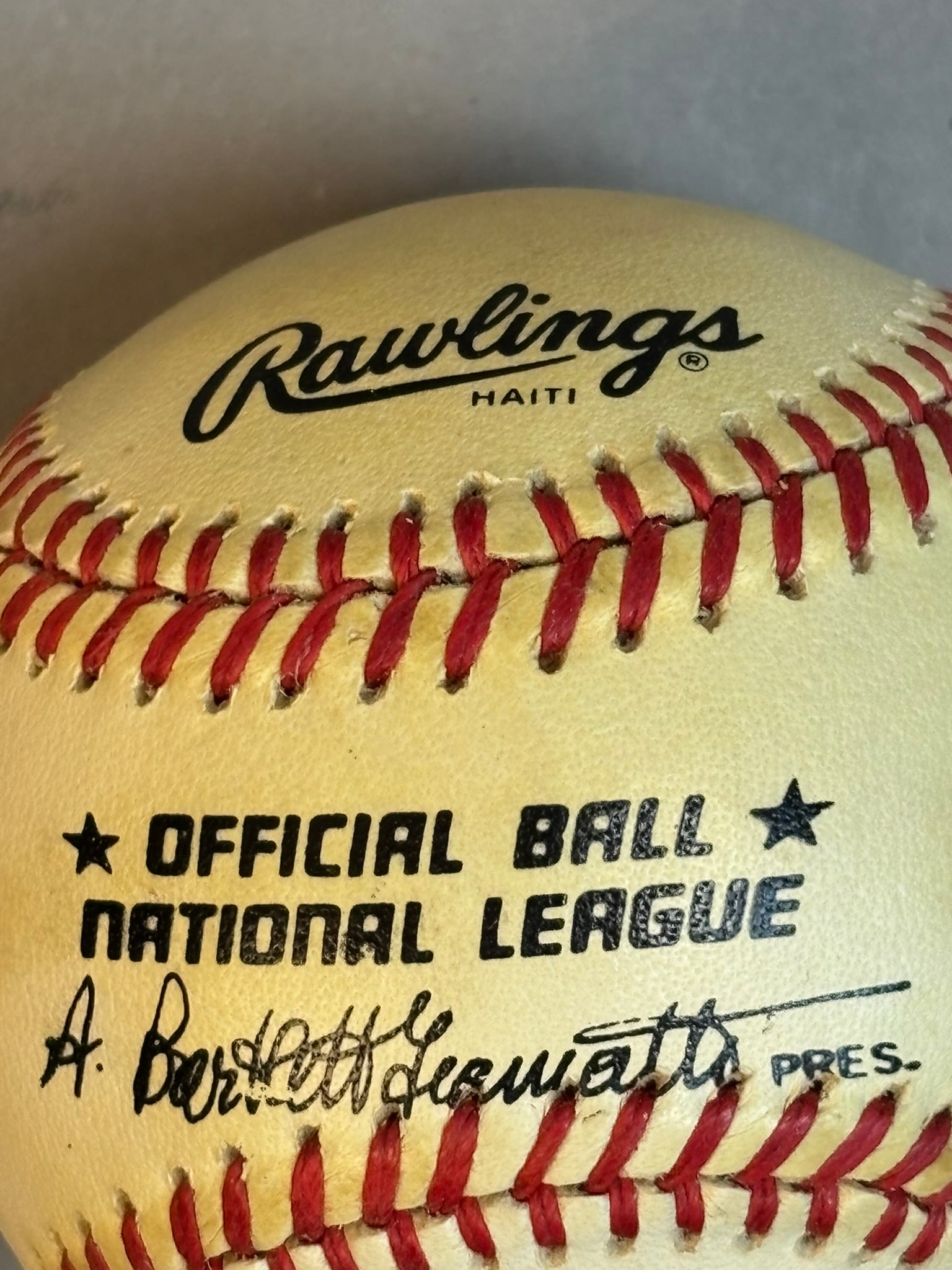 Bob Gibson Single Signed Rawlings ONL Baseball - 7