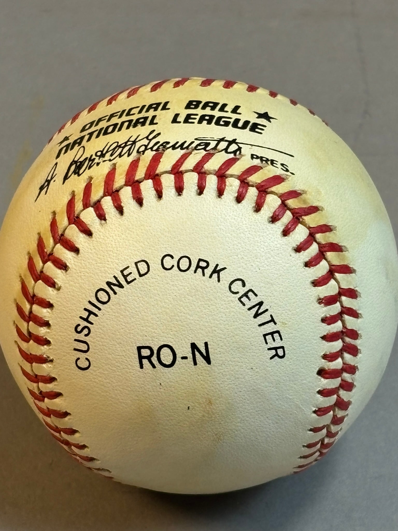 Bob Gibson Single Signed Rawlings ONL Baseball - 8