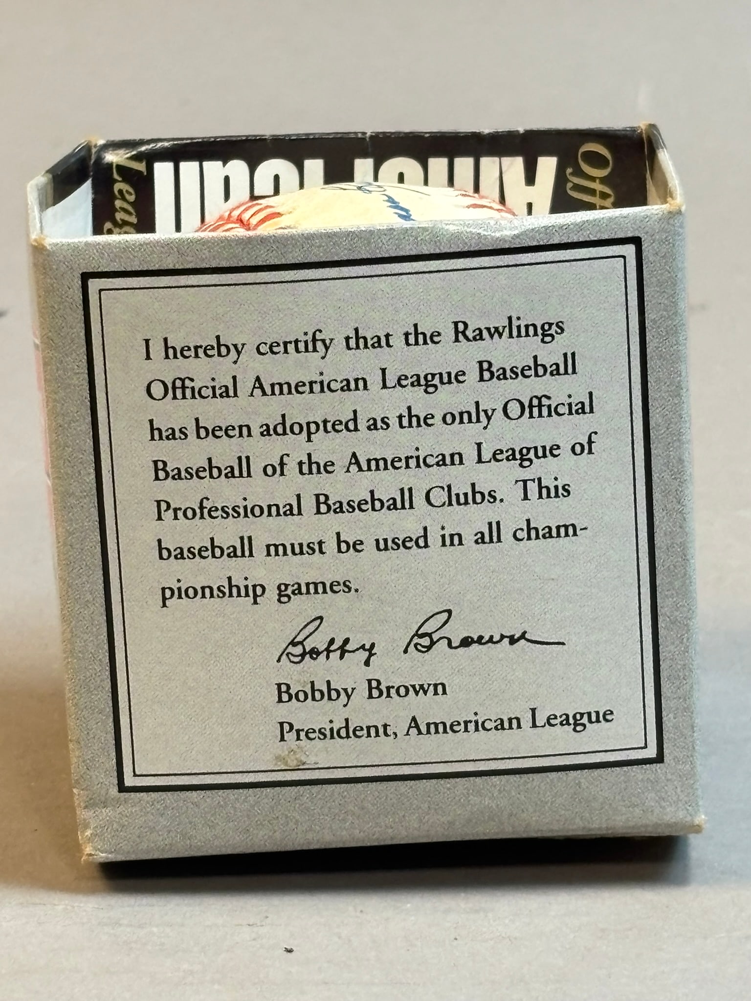 Harmon Killebrew Rawlings OAL Single Signed Ball - 5
