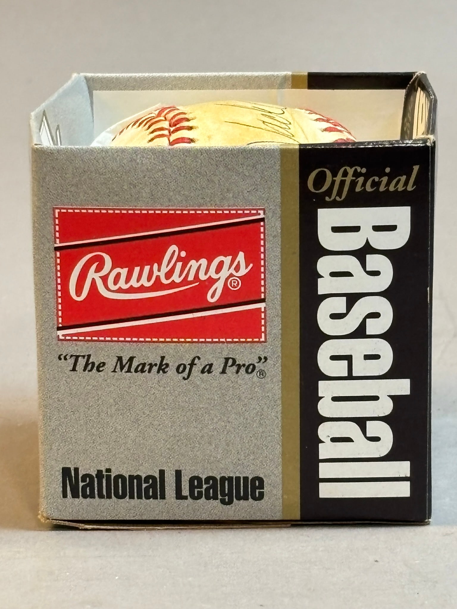 Jack Clark Single Signed Rawlings OAL Baseball - 5