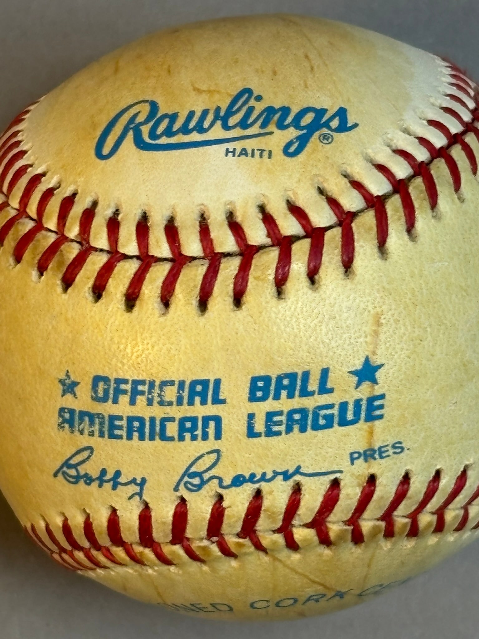 Jack Clark Single Signed Rawlings OAL Baseball - 8