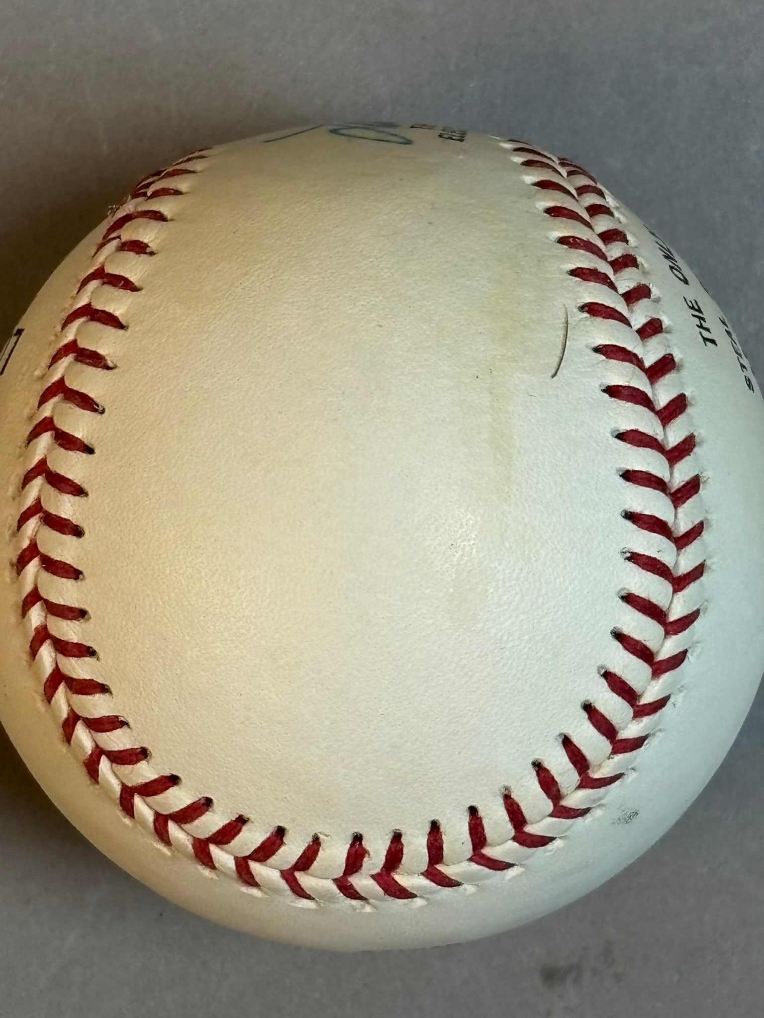 Lou Brock Single Signed HOF 1985 Inductee Baseball - 7