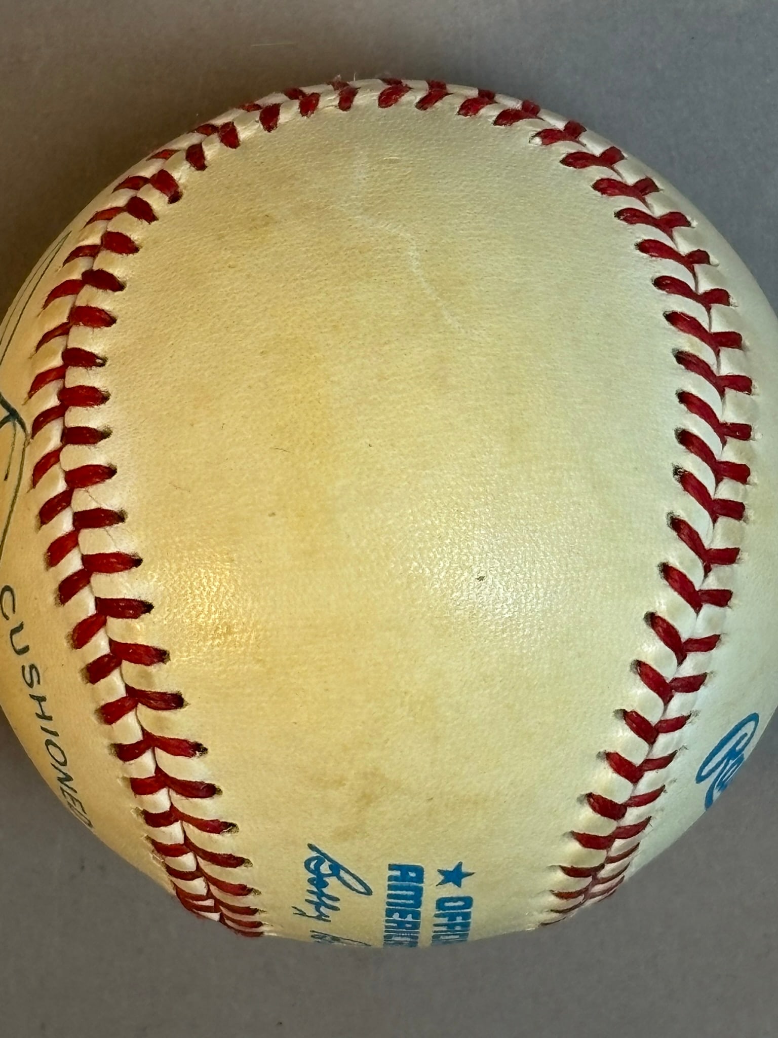 Lance Parrish Single Signed Rawlings OAL Baseball - 9