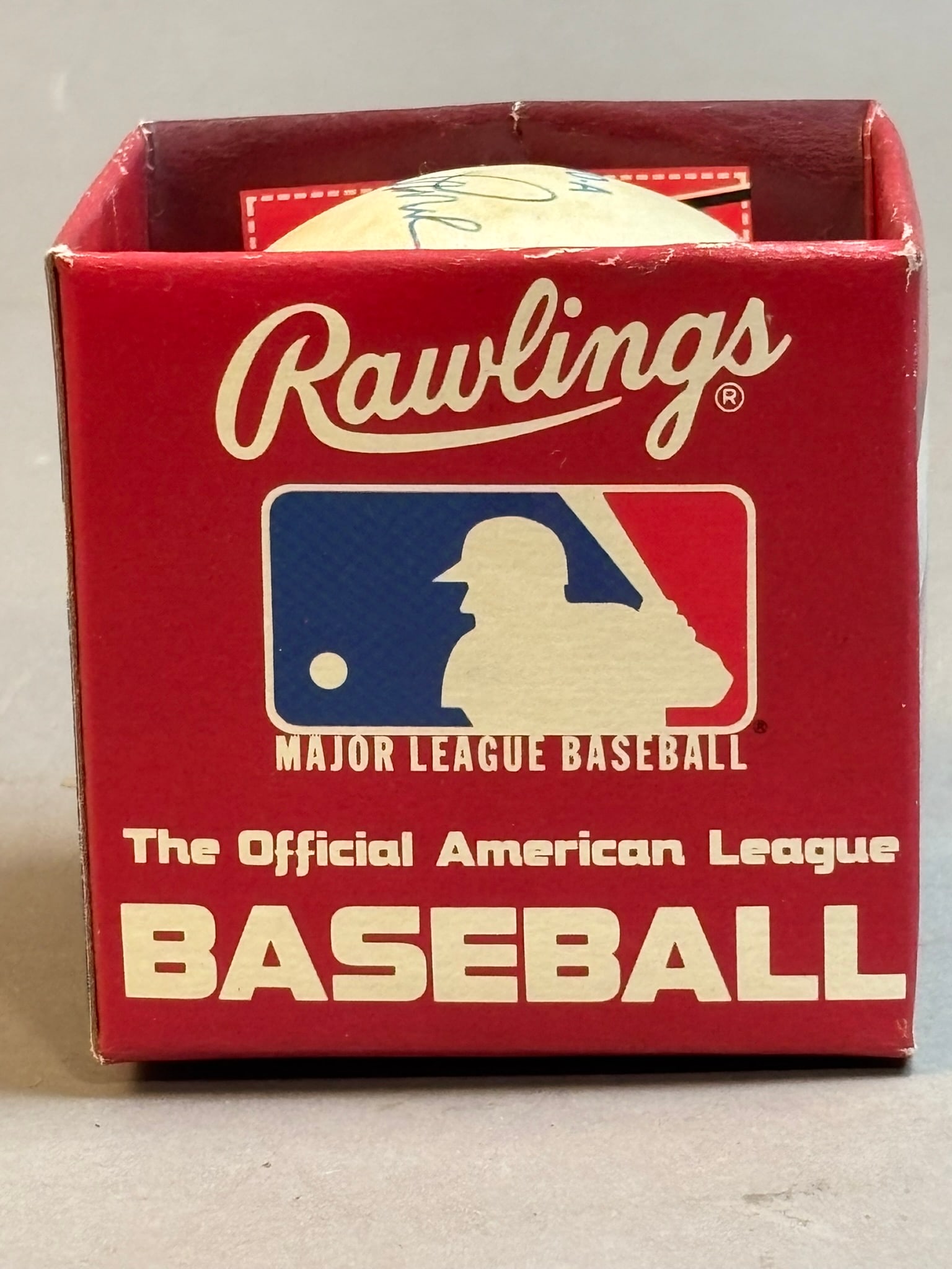 Lance Parrish Single Signed Rawlings OAL Baseball - 3