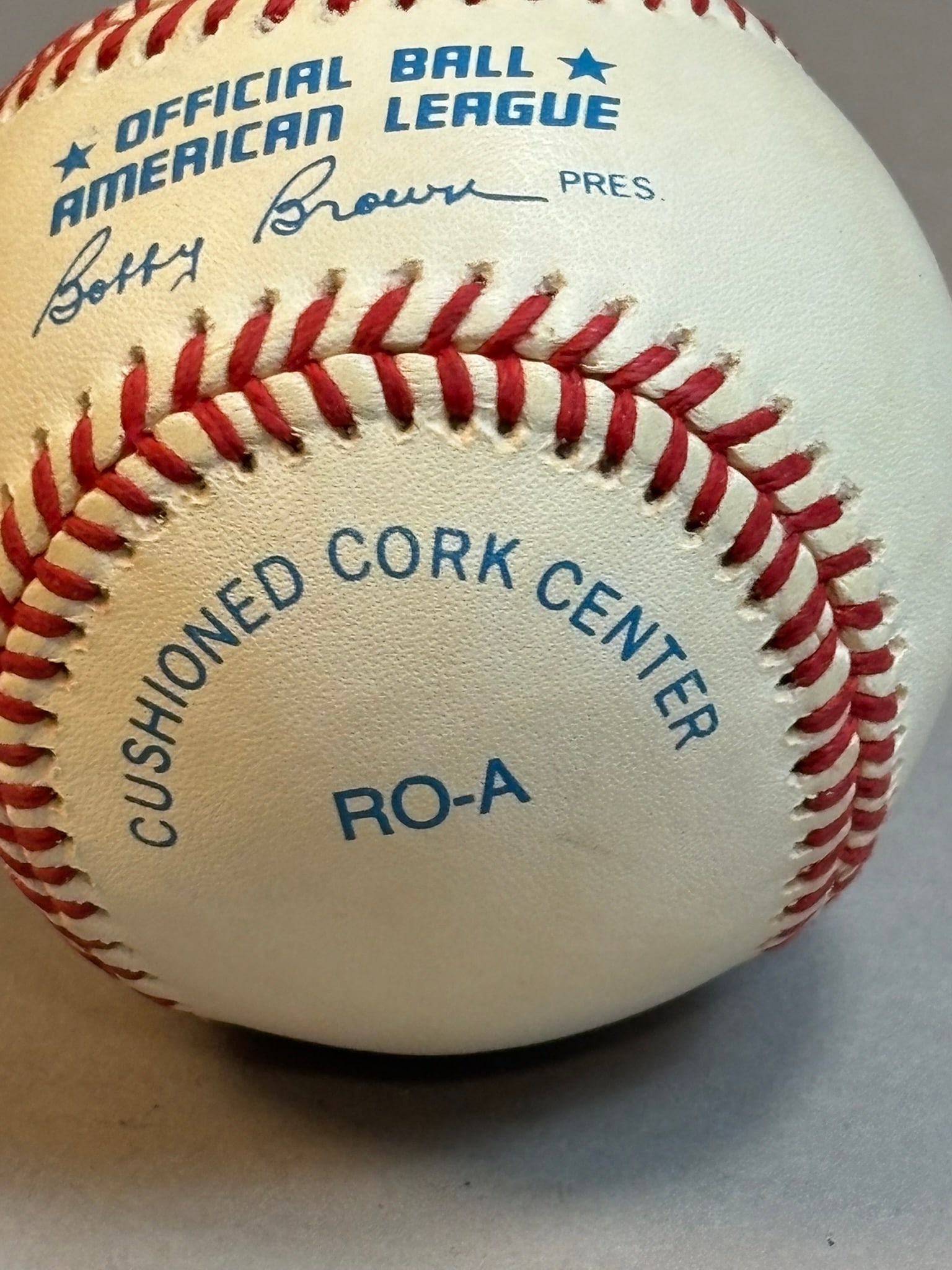 George Brett Single Signed Rawlings OAL Baseball - 5