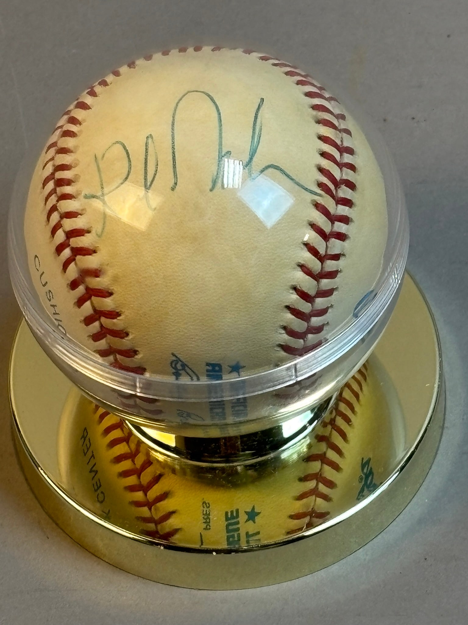 Kirk Gibson Single Signed Rawlings OAL Baseball - 2