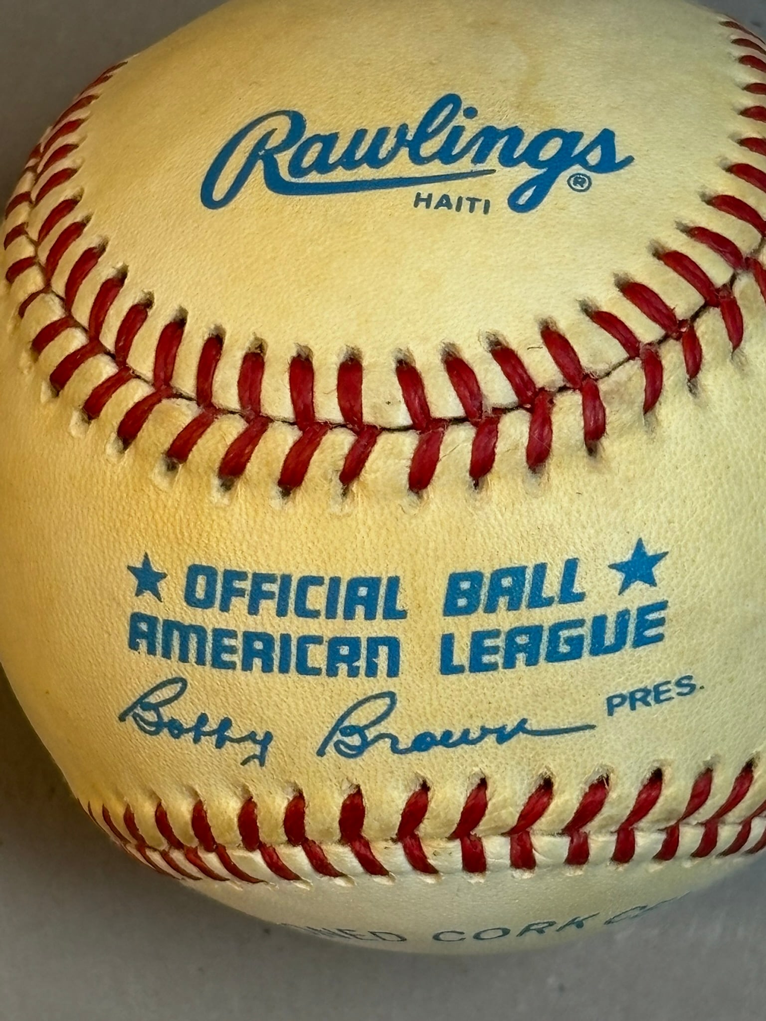 Kirk Gibson Single Signed Rawlings OAL Baseball - 4