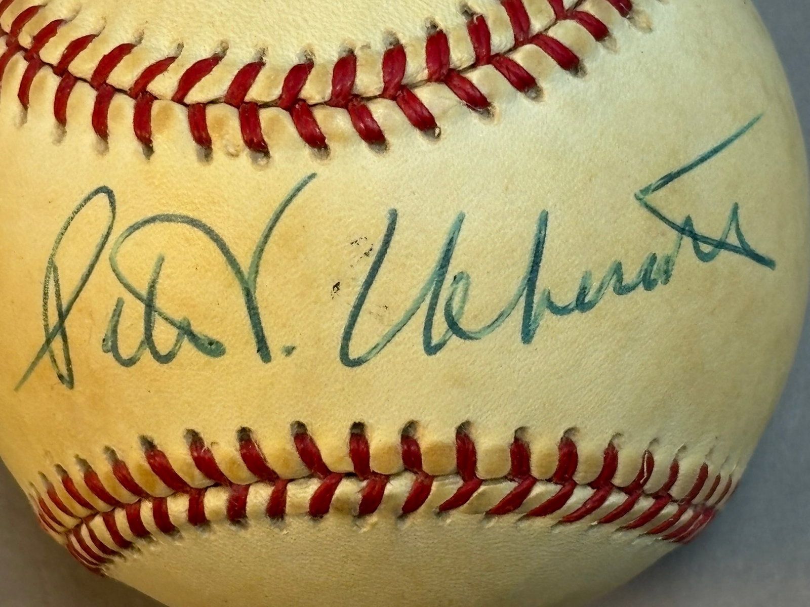 Peter Ueberroth MLB Commissioner Signed Baseball (1 of 7)