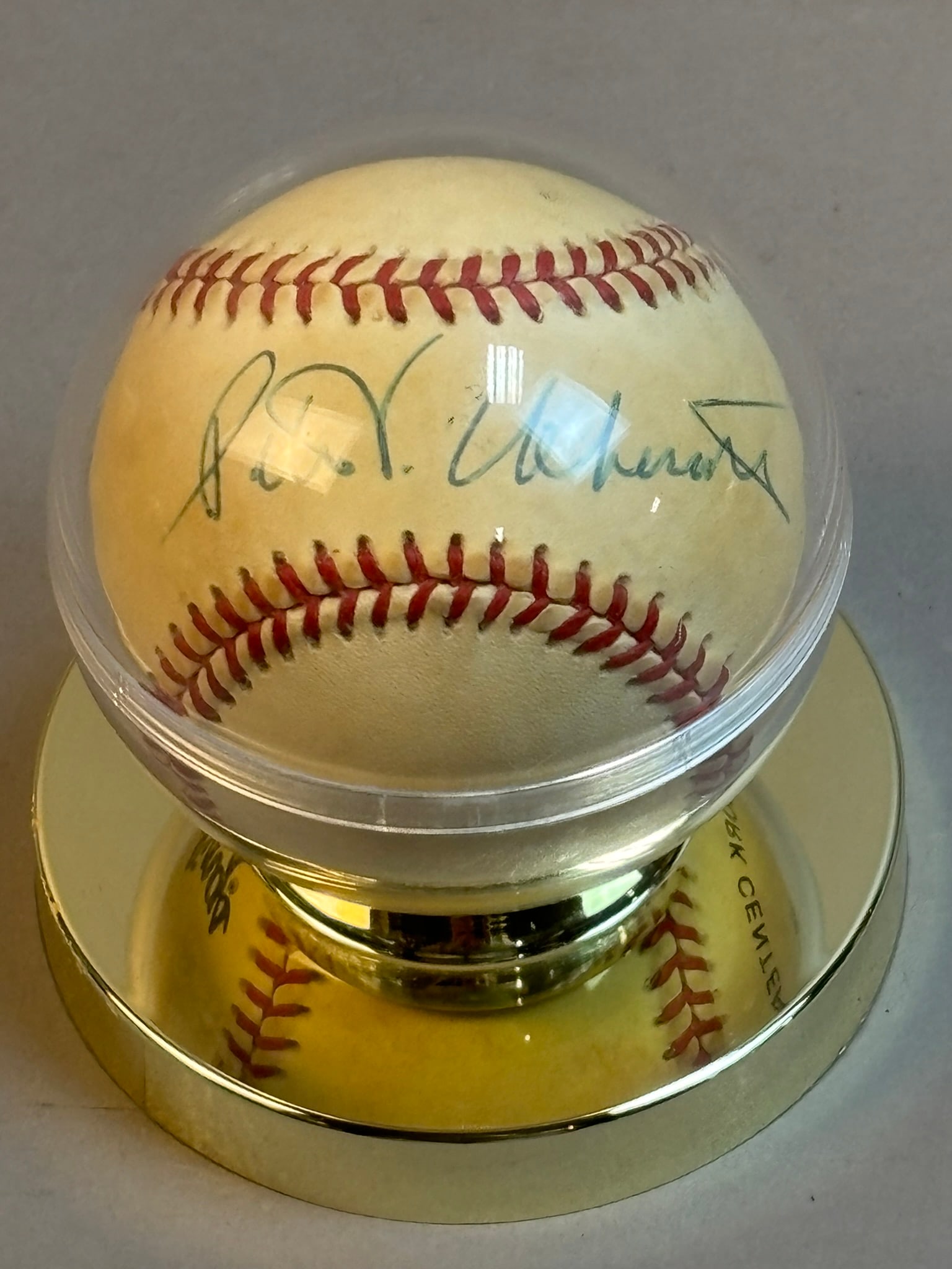Peter Ueberroth MLB Commissioner Signed Baseball - 2