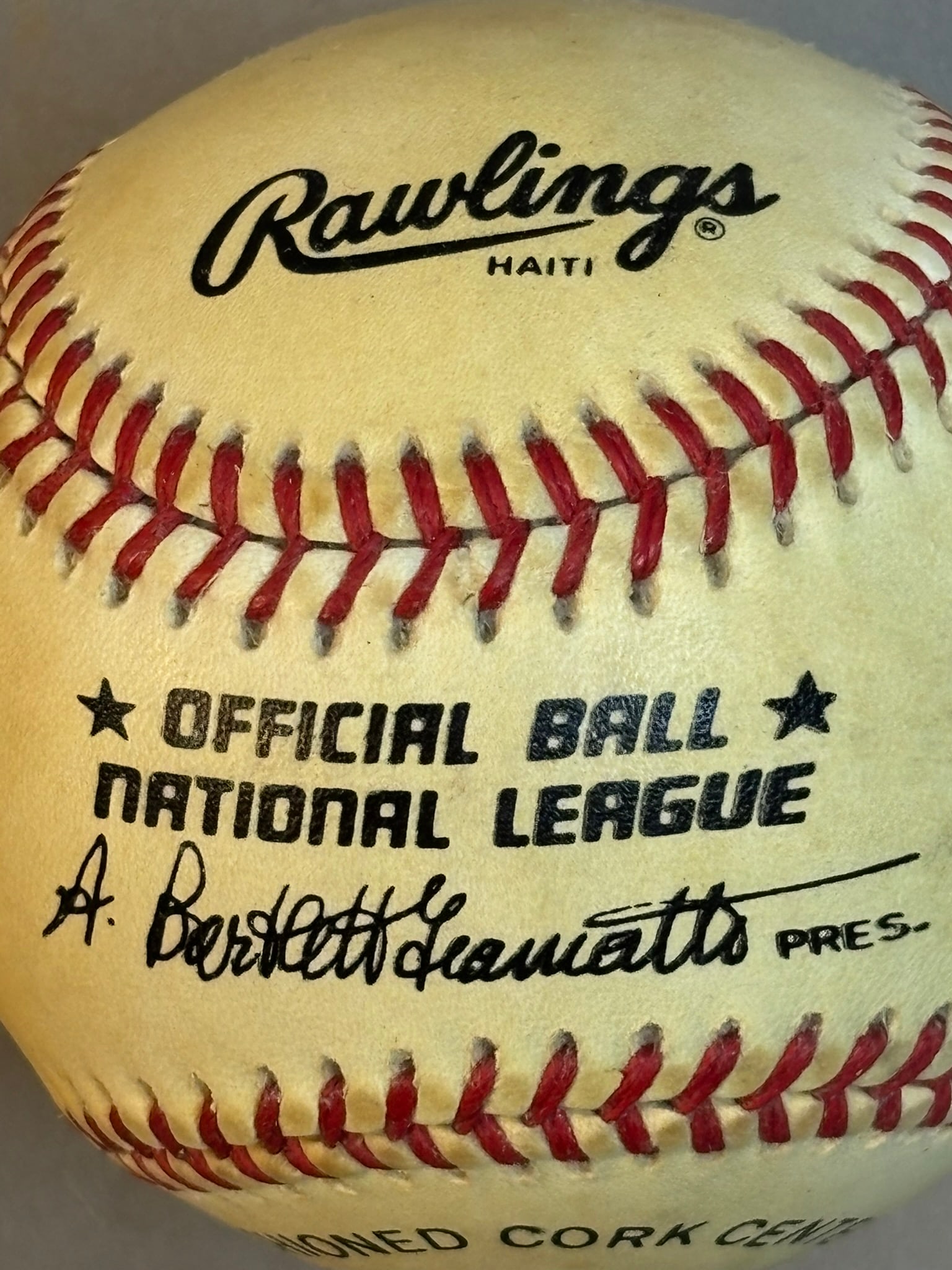 Peter Ueberroth MLB Commissioner Signed Baseball - 4