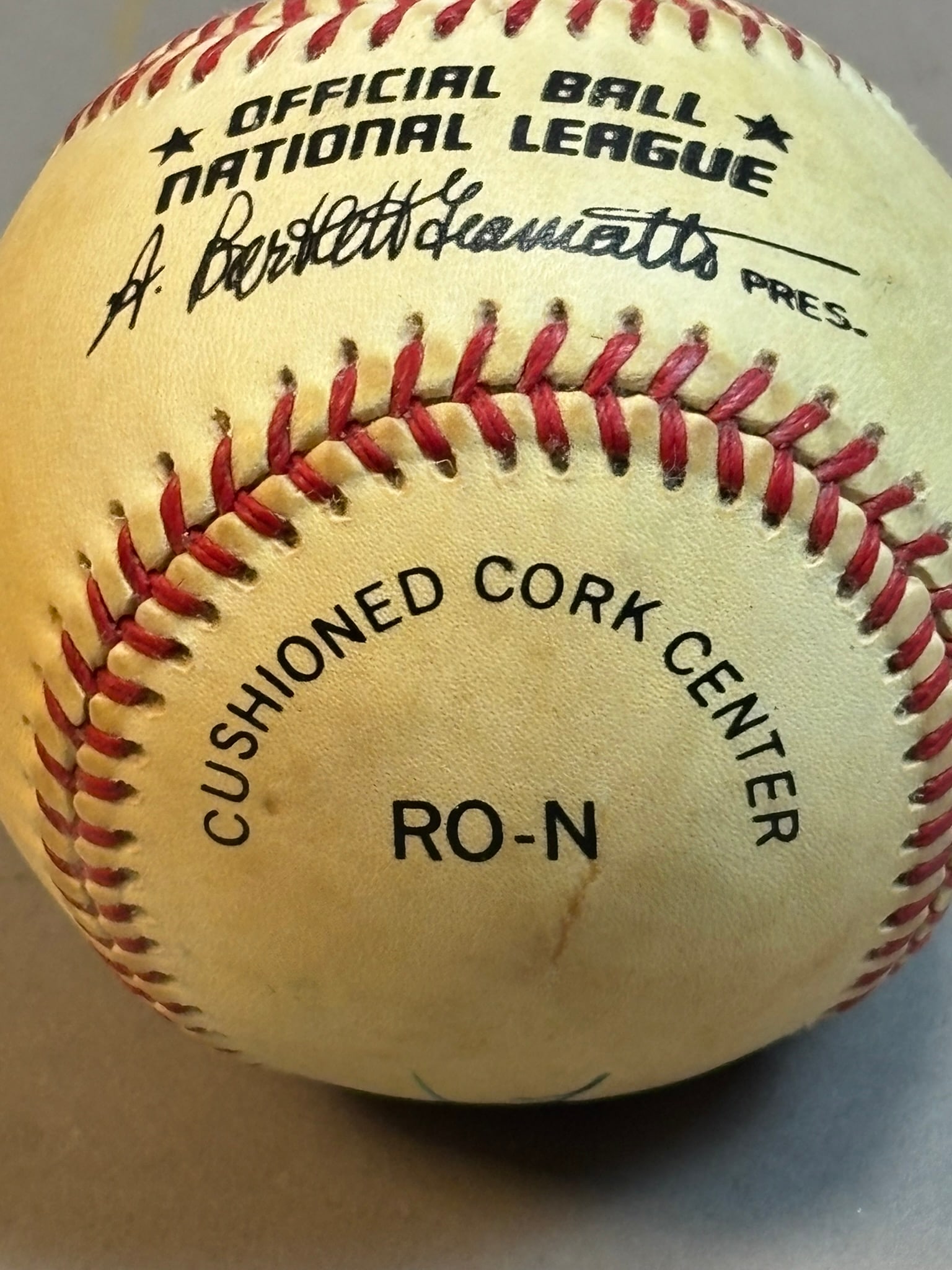 Peter Ueberroth MLB Commissioner Signed Baseball - 5