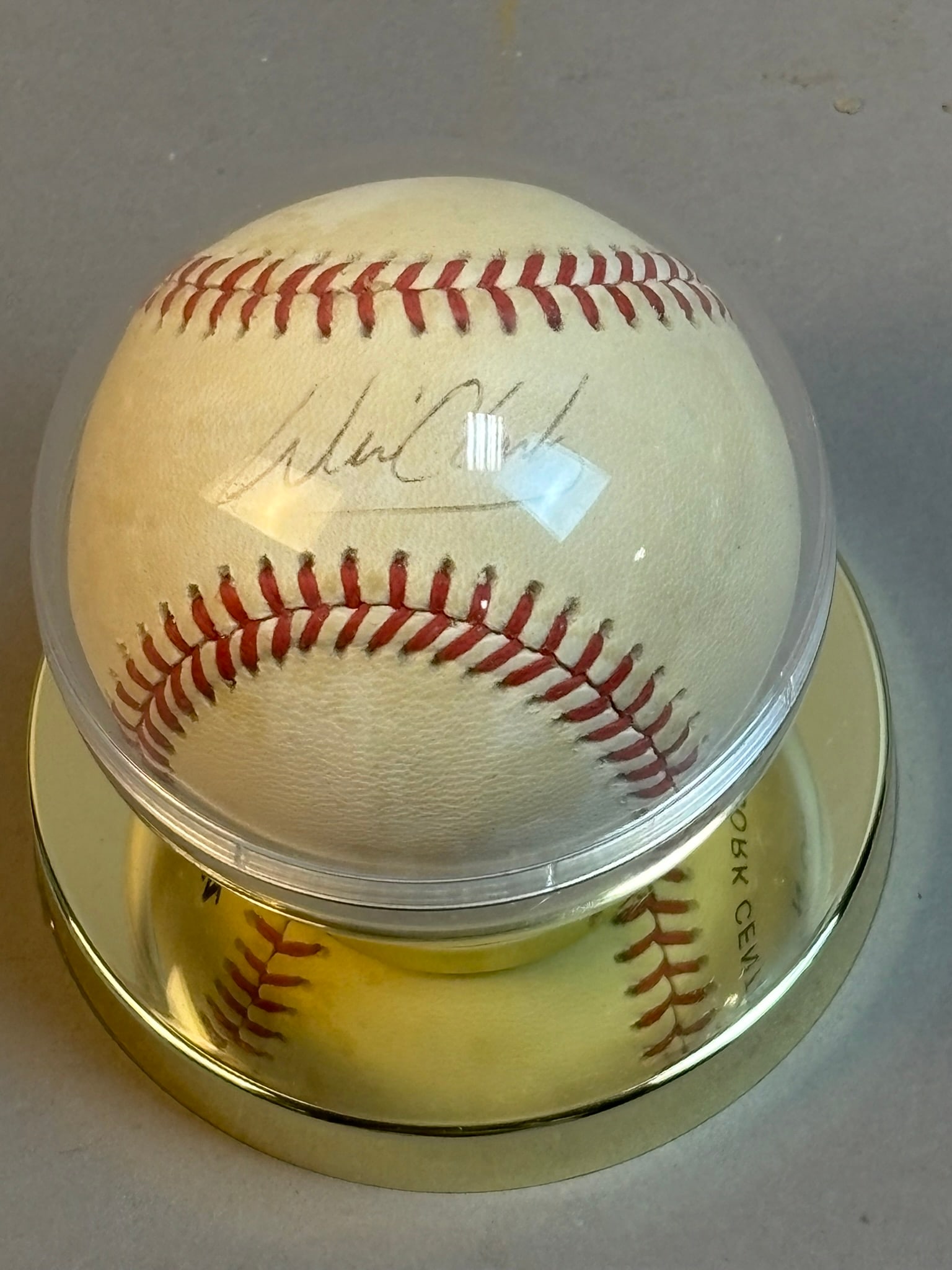 Will Clark Single Signed Rawlings ONL Baseball - 2