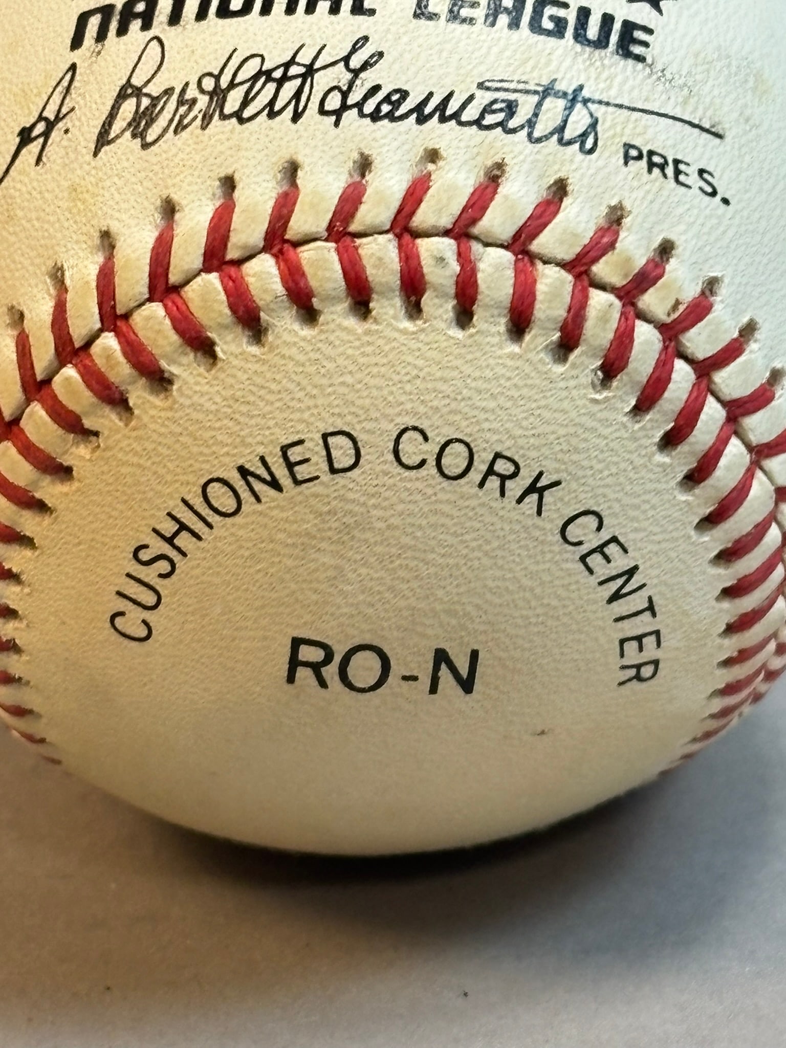 Will Clark Single Signed Rawlings ONL Baseball - 5